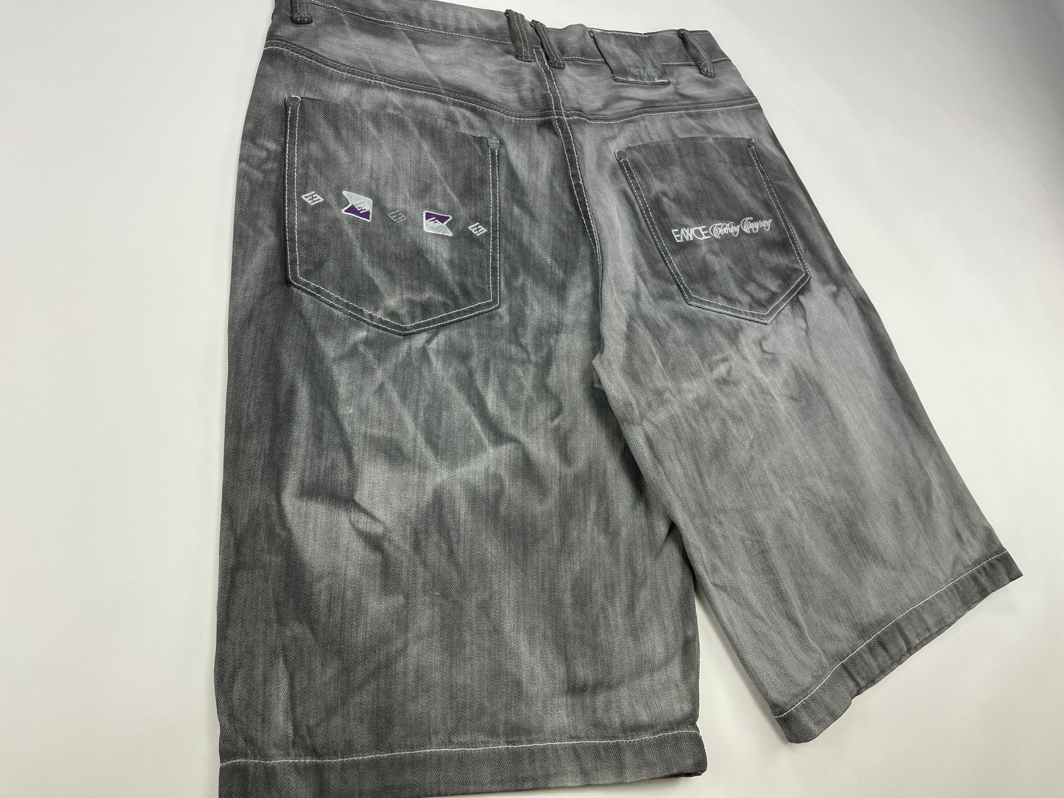 Enyce Enyce jeans shorts, vintage baggy denim, 90s hip-hop 36 Size US 36 / EU 52 - 3 Thumbnail