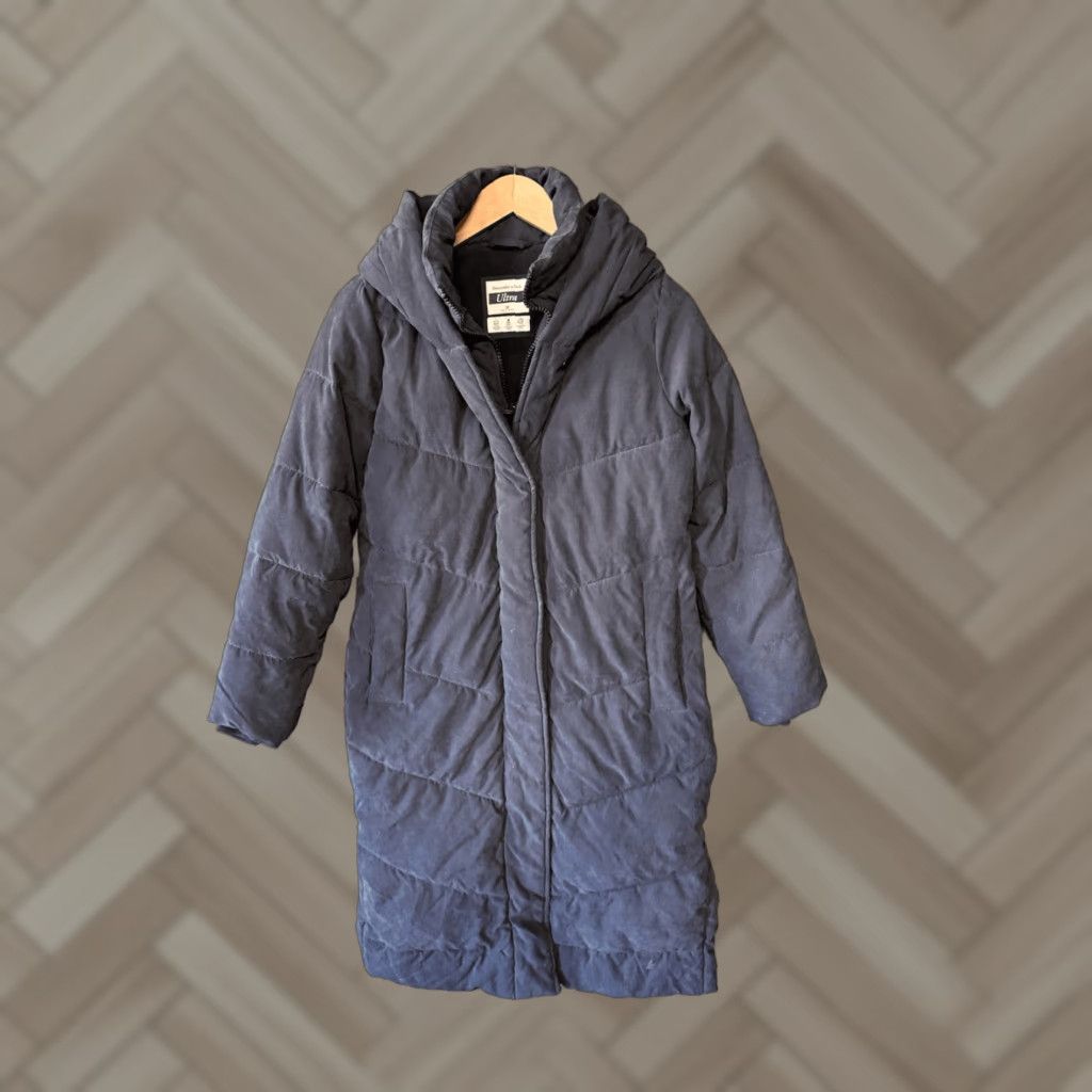Abercrombie & Fitch VINTAGE Abercrombie & Fitch Womens Black Quilted Parka Jacket Full Zip Down Size Small P Size S / US 4 / IT 40 - 1 Thumbnail