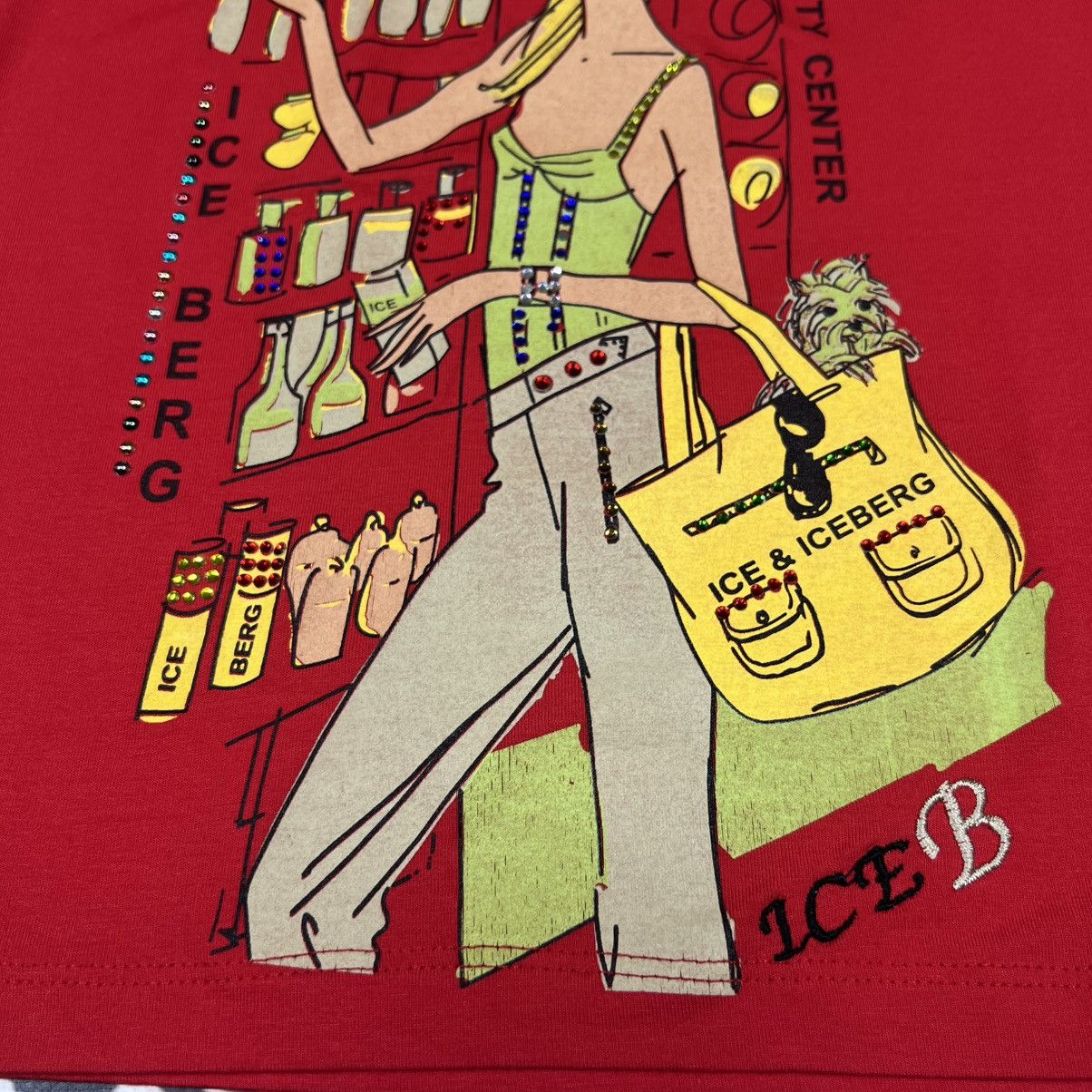 Iceberg Vintage Y2K Ice B Iceberg Luxury Retro Style Tank Top Size S / US 4 / IT 40 - 8 Thumbnail