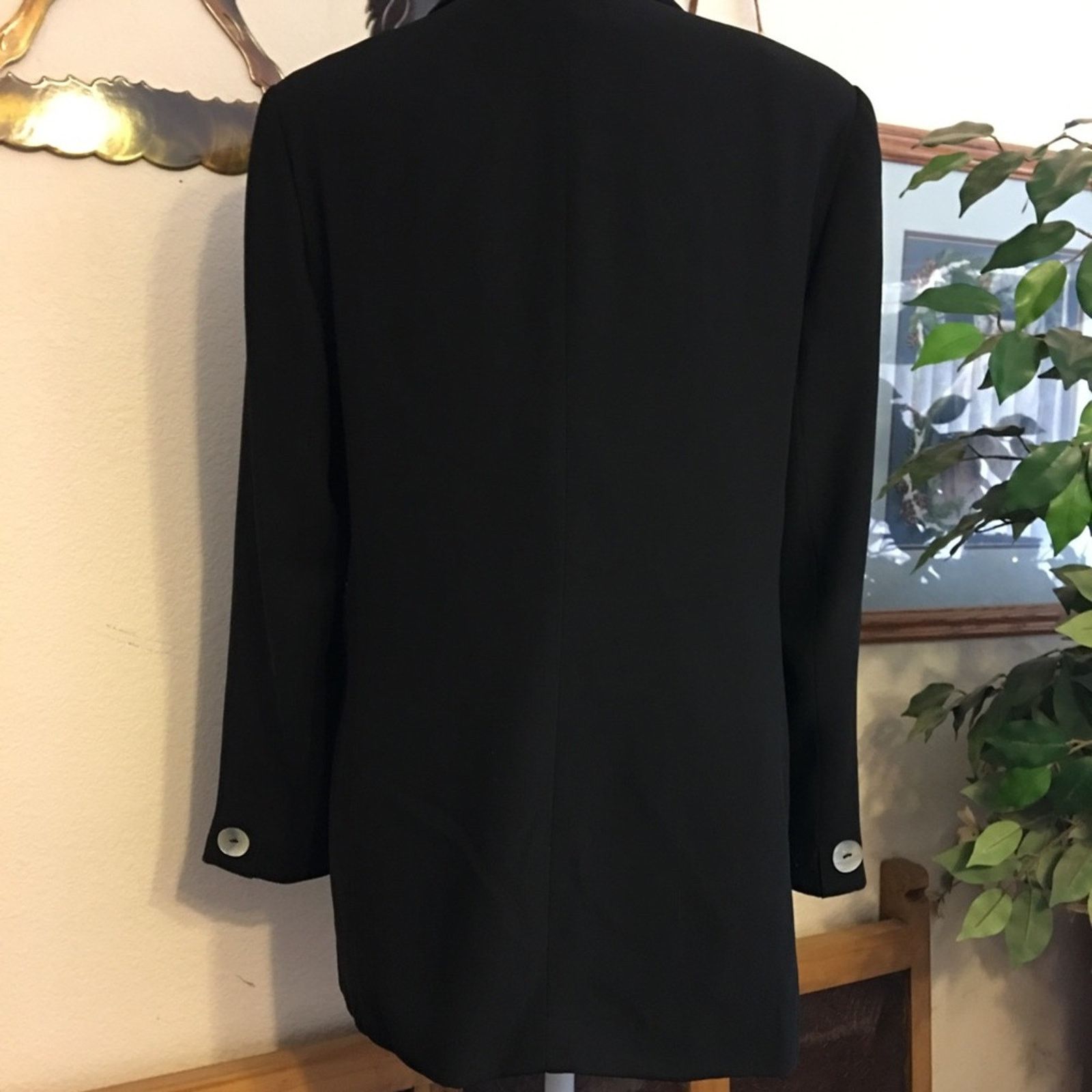 Worthington Worthington black lined blazer 10 Size L / US 10 / IT 46 - 5 Thumbnail
