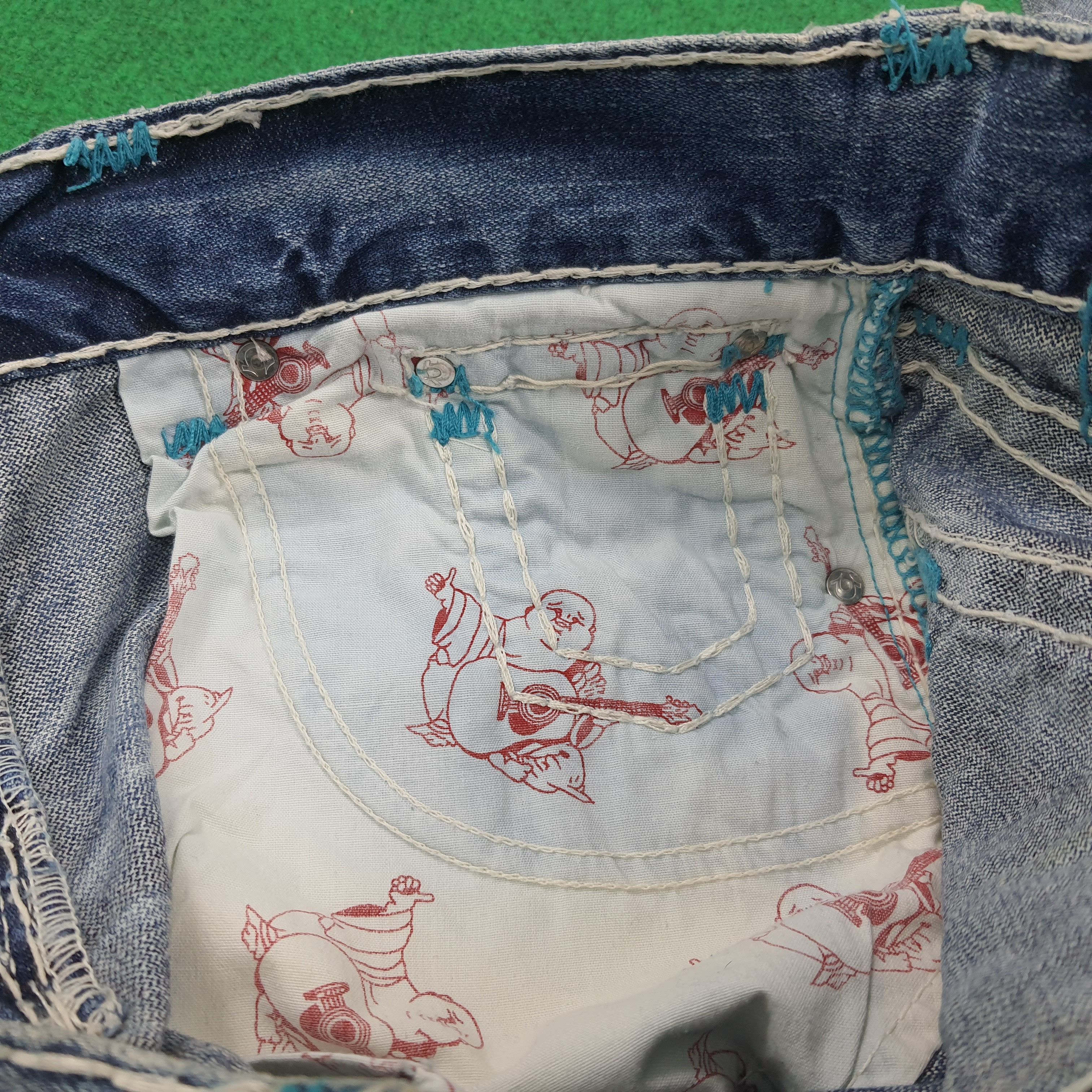 True Religion Vintage True Religion Ricky Super T Jeans C297N10 Size US 31 - 11 Thumbnail