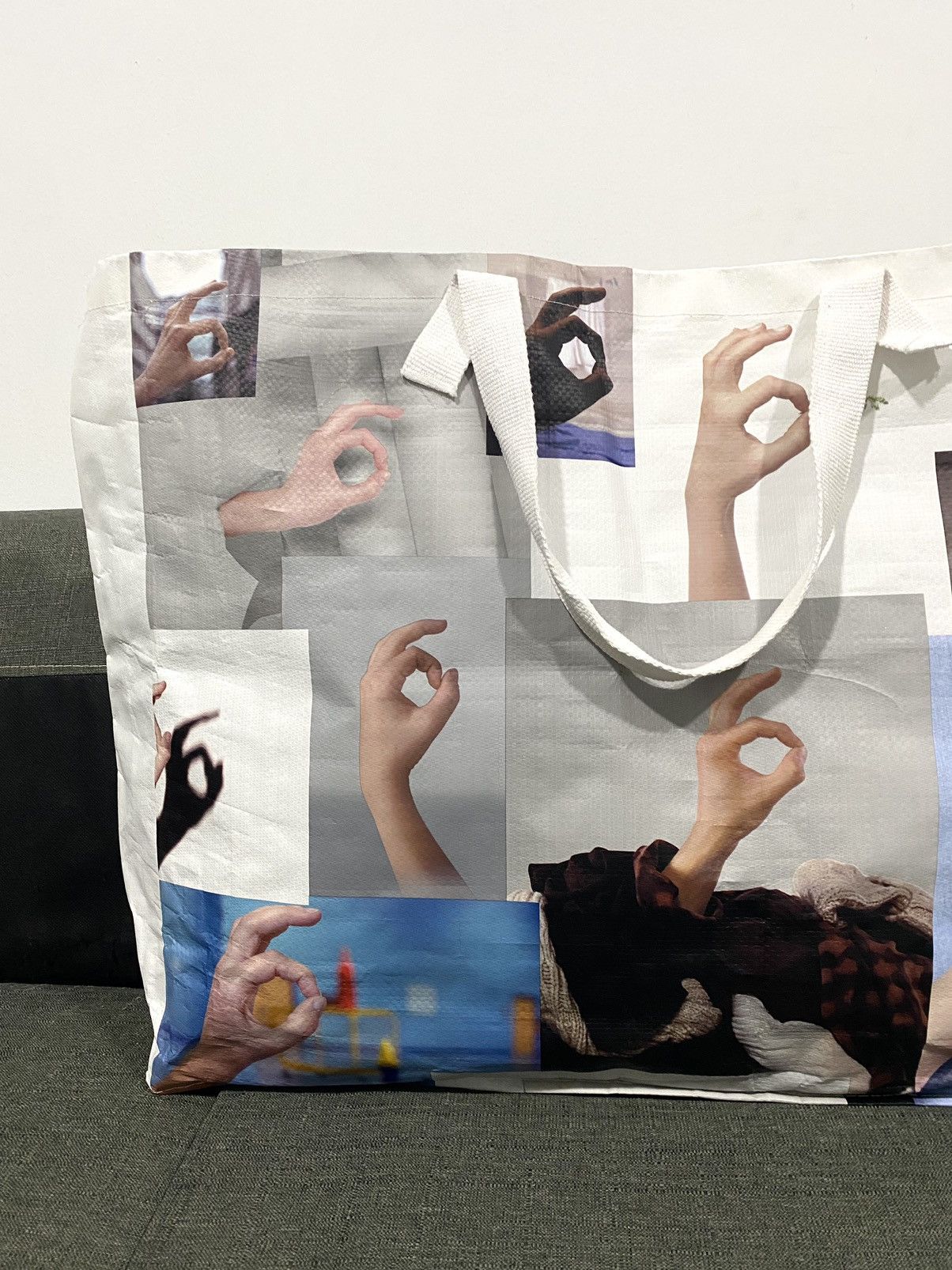 Maison Margiela Mm6 Ok hand shopping bag Size ONE SIZE - 4 Thumbnail