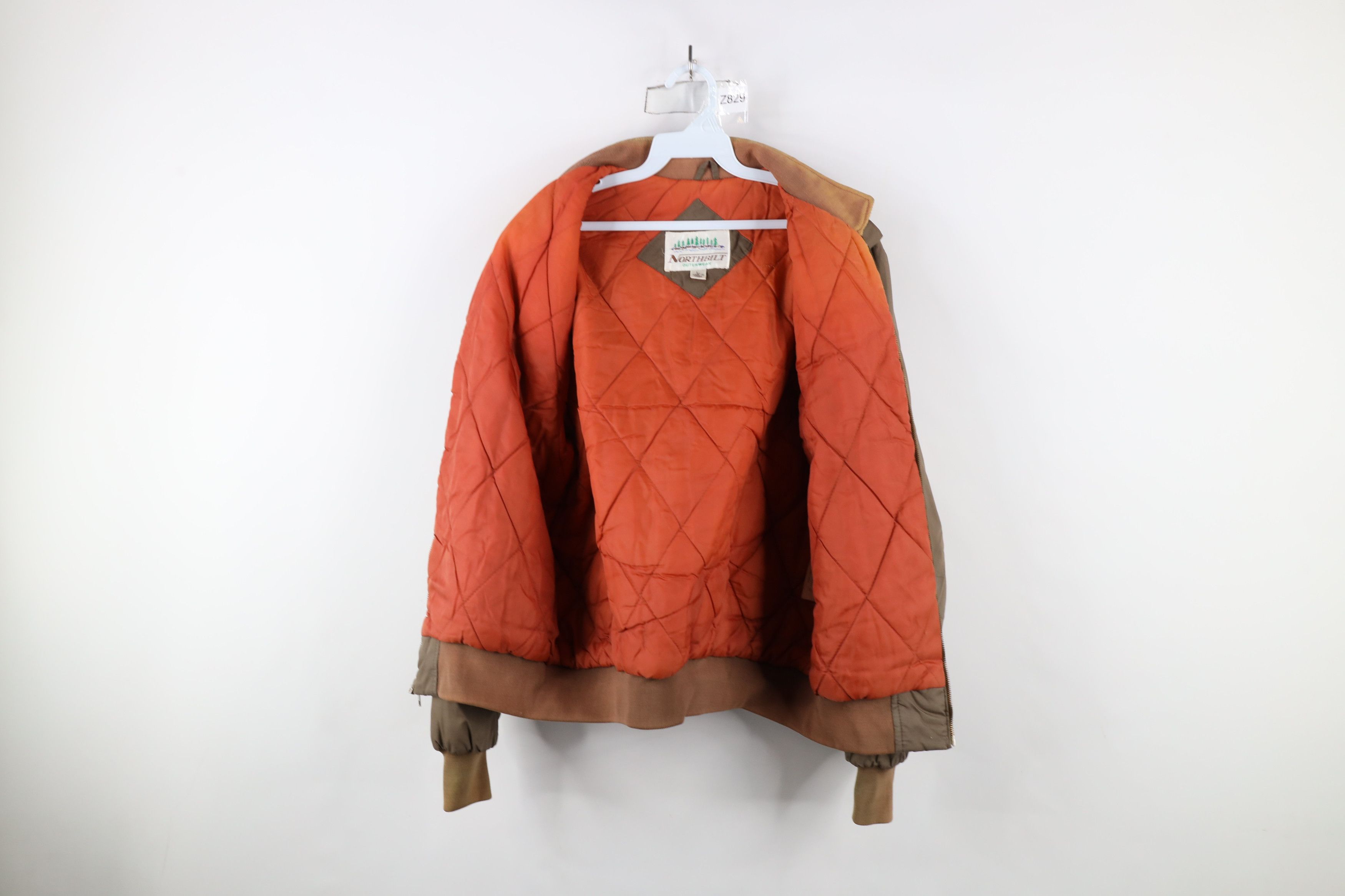 Vintage Vintage 70s Streetwear Cafe Racer Puffer Bomber Jacket Size US L / EU 52-54 / 3 - 9 Thumbnail