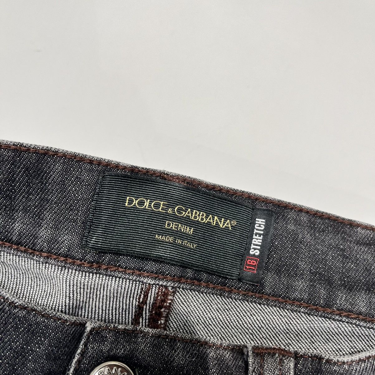 Dolce & Gabbana Dolce & Gabbana Skinny Jeans Black Size US 30 / EU 46 - 3 Thumbnail
