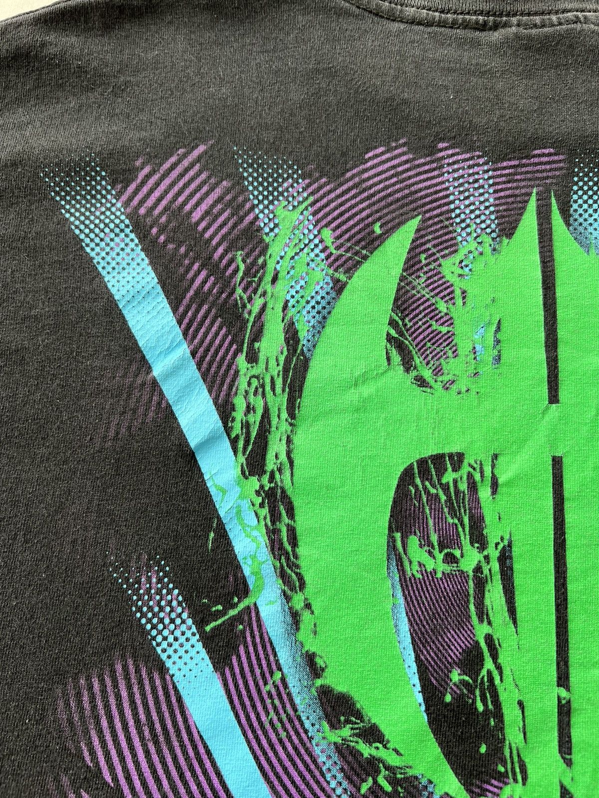 WWE Vintage 2009 Jeff Hardy WWE Wrestling Black Y2k T-shirt Size US M / EU 48-50 / 2 - 14 Thumbnail