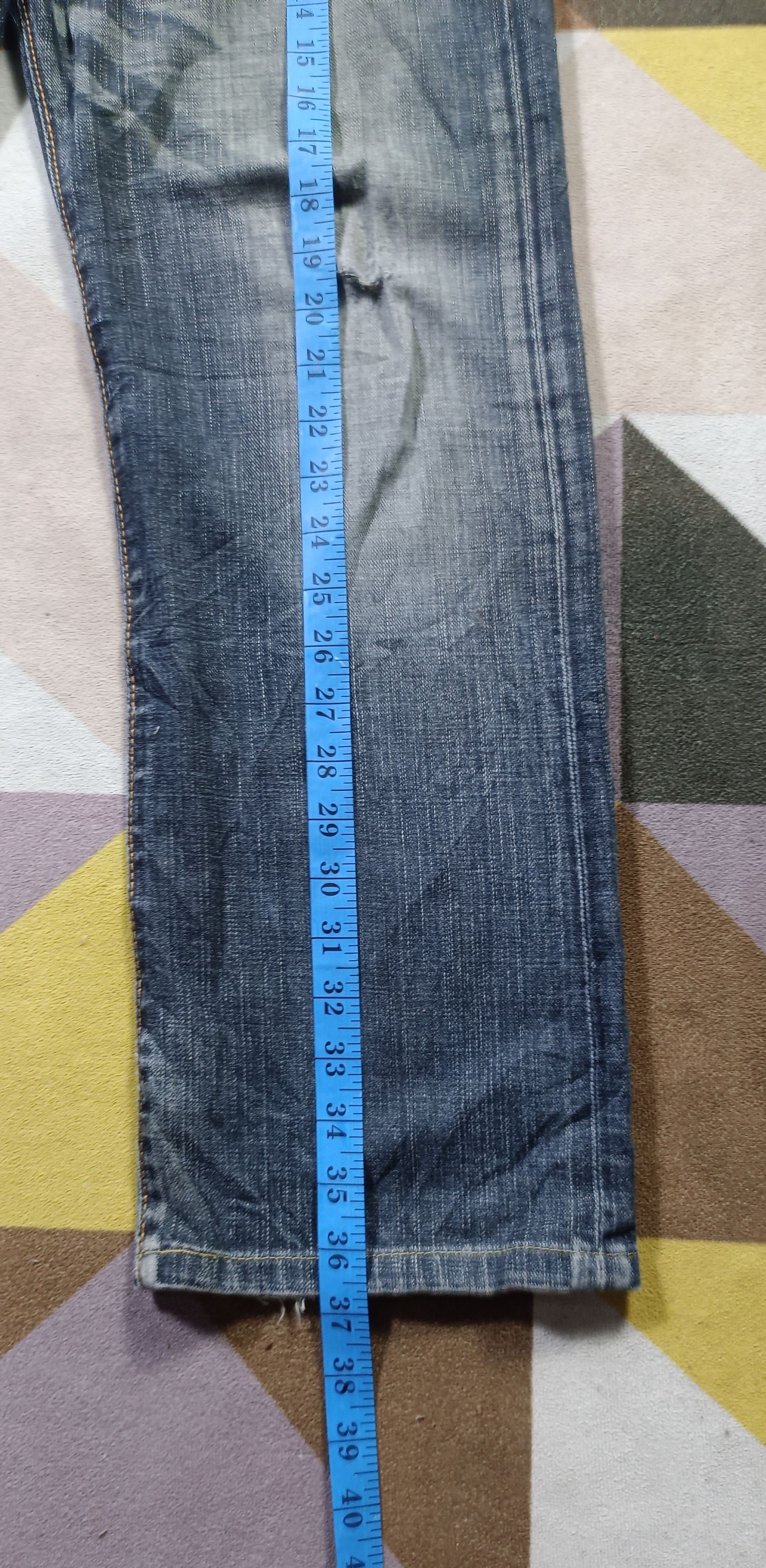 Edwin Vintage Edwin Blue Trip Edgeline 503 Distressed Denim Size US 32 / EU 48 - 18 Thumbnail