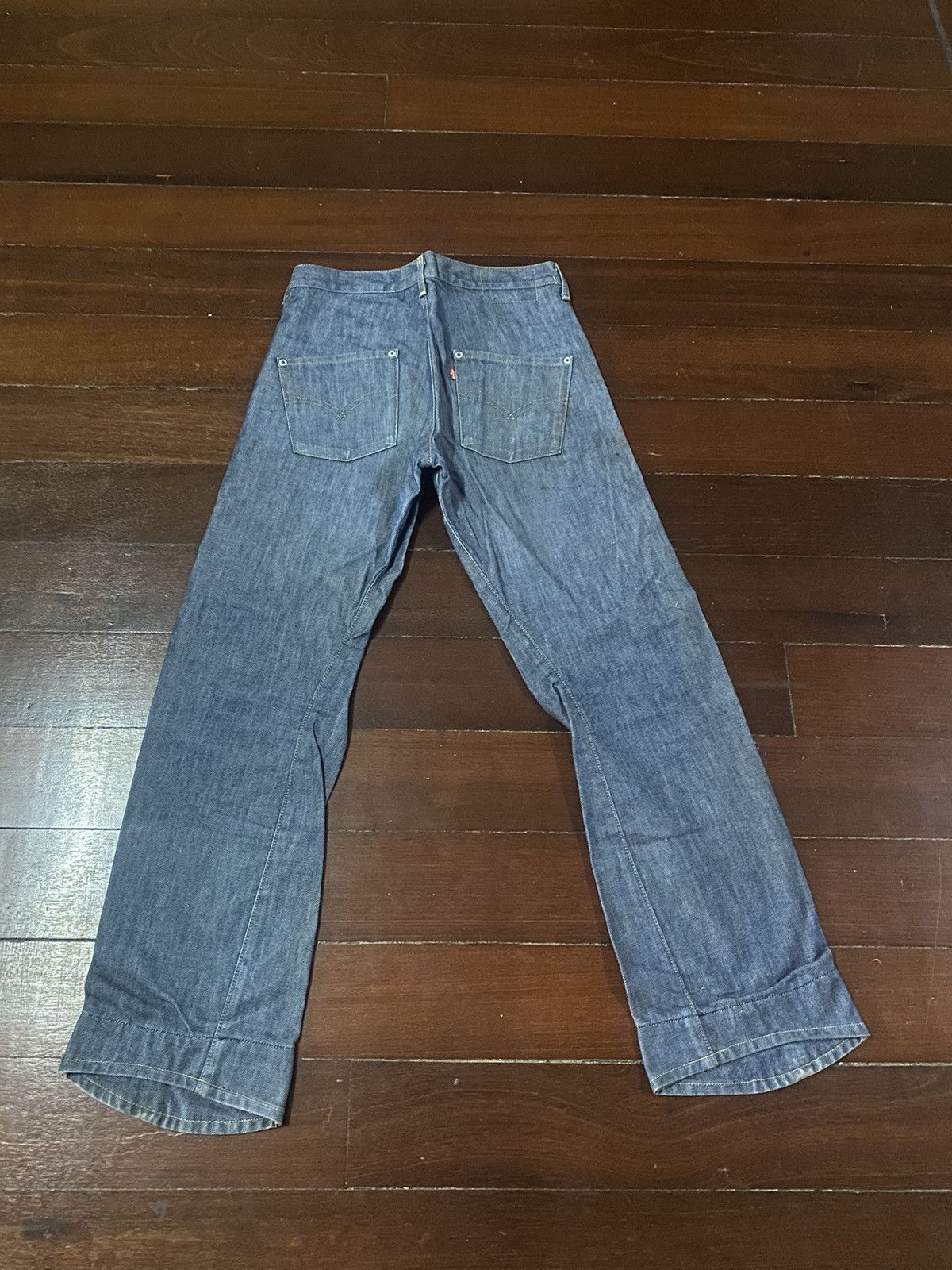 Japanese Brand × Levi's VINTAGE Y2K LEVIS Limited Edition Engineered SILVER Size US 32 / EU 48 - 20 Thumbnail