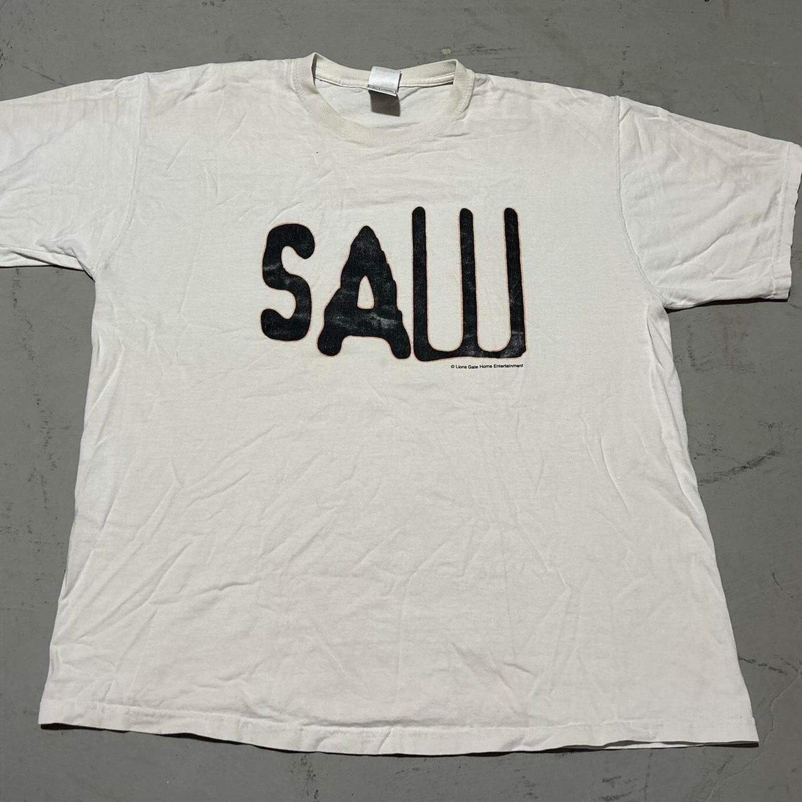 Fruit Of The Loom Rare Vintage 2005 Saw III Release Date Horror Movie Promo Size US XL / EU 56 / 4 - 1 Thumbnail