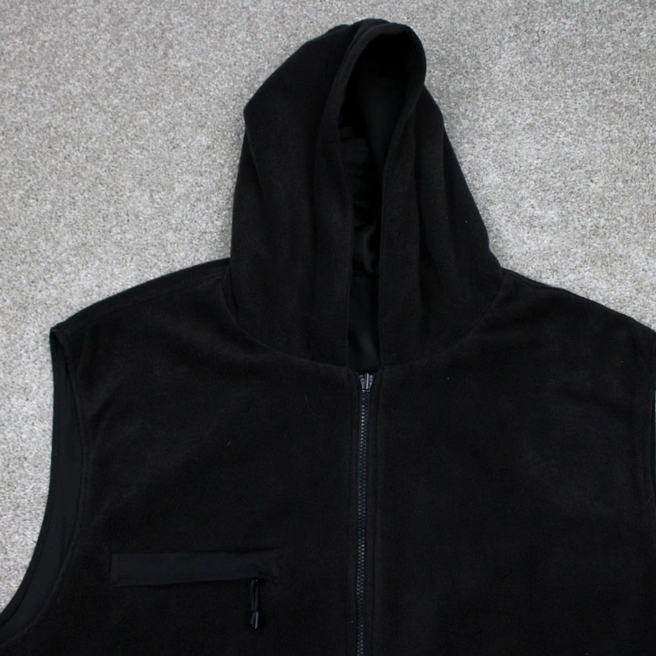 Vintage Ice Armor Reversible Vest Jacket Mens 2XL Black Hooded Full Zip Coat Size US XXL / EU 58 / 5 - 5 Thumbnail
