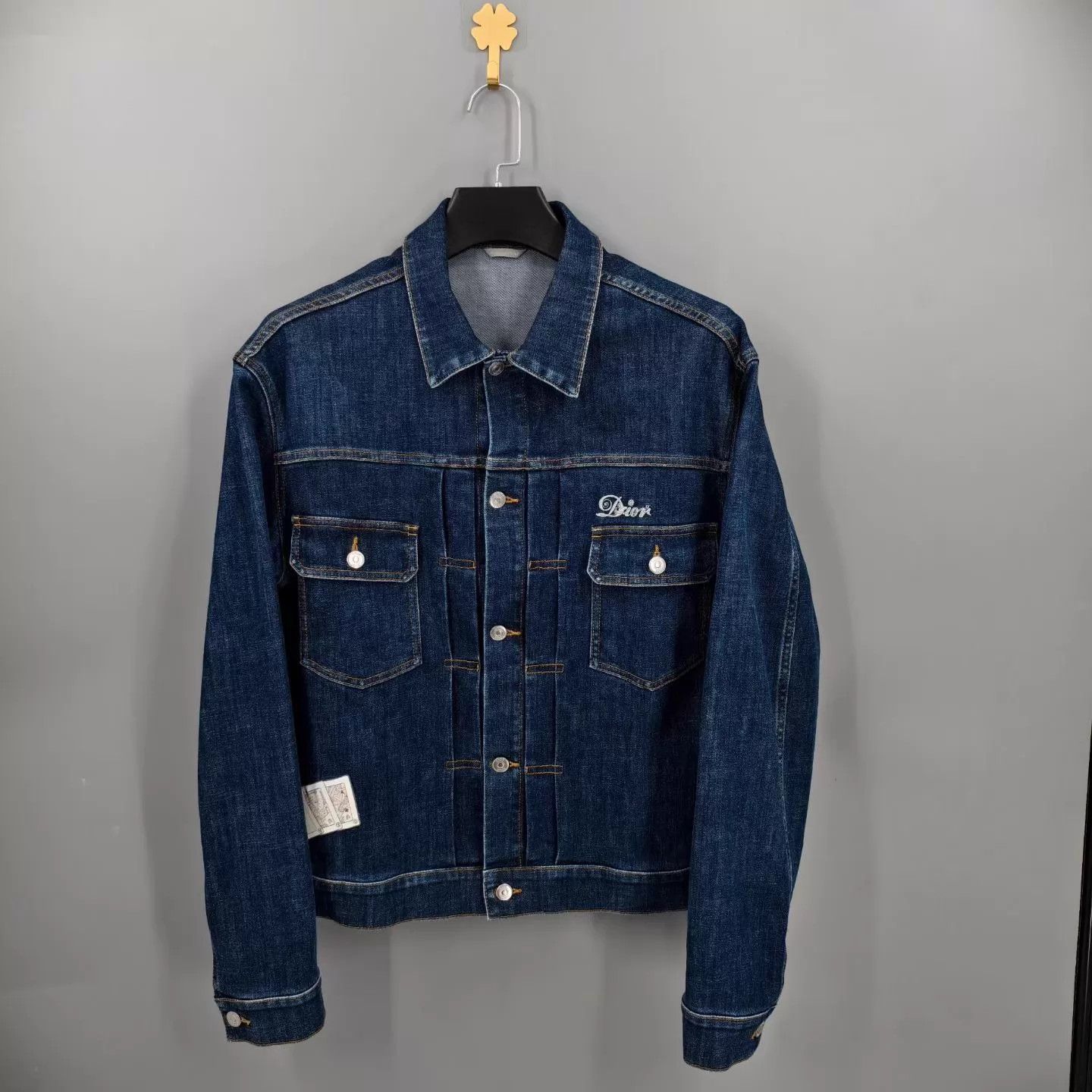 Dior Dior x Kenny Scharf Poker Oblique Denim Jacket Size US L / EU 52-54 / 3 - 1 Thumbnail