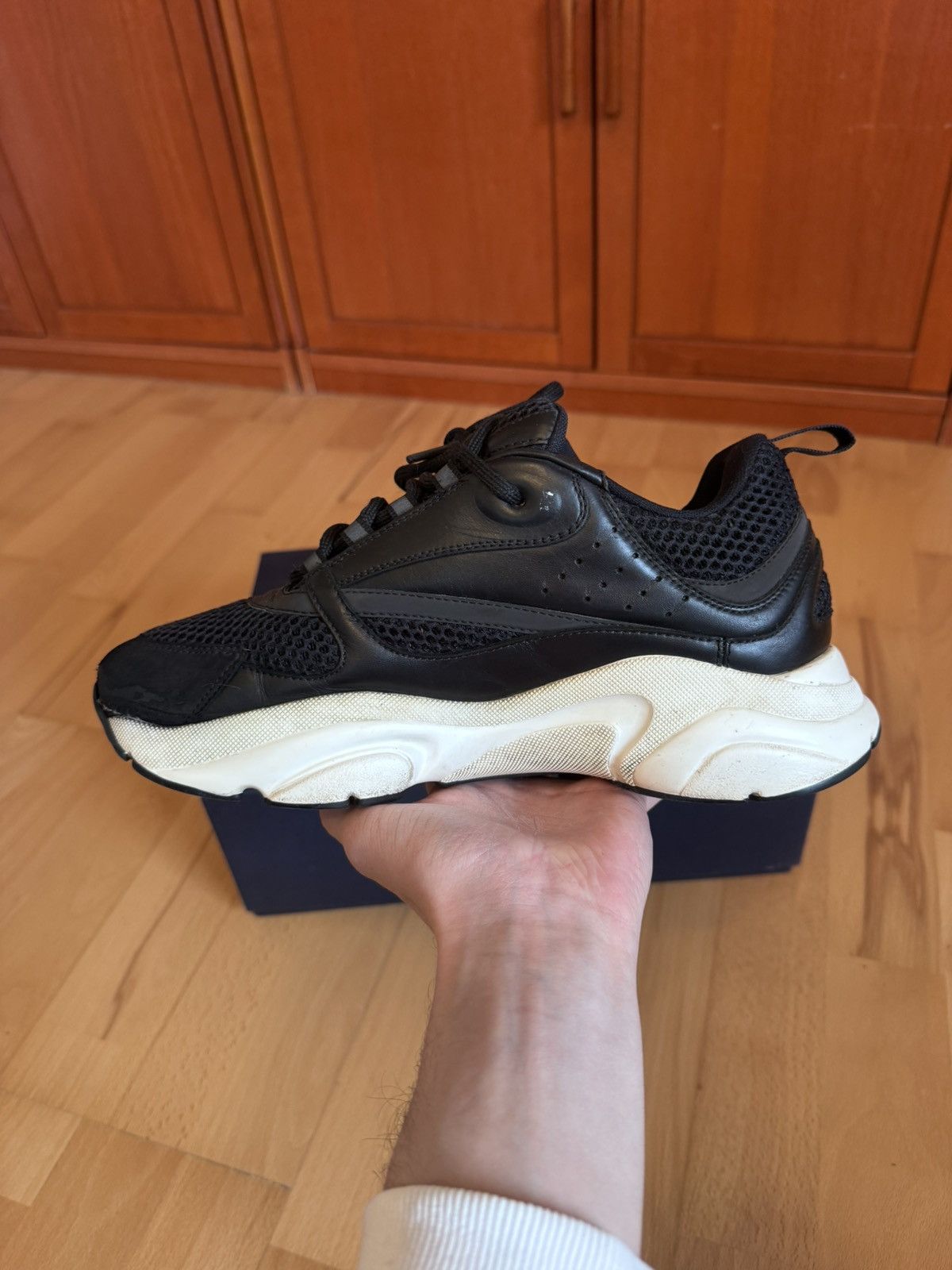 Dior Dior B22 Black White Size US 8 / EU 41 - 5 Thumbnail