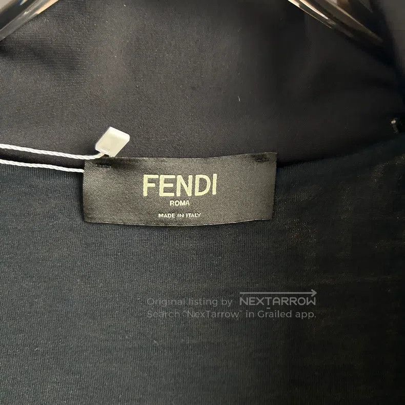 Fendi Fendi Collar Printed Double F Open Cardigan Jacket Size US S / EU 44-46 / 1 - 4 Thumbnail
