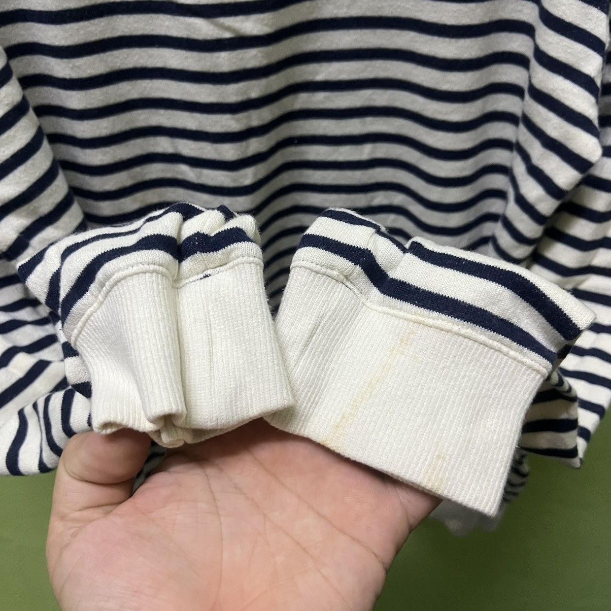 A.P.C. Rare A.P.C Stripe Sweatshirt Size US XS / EU 42 / 0 - 4 Thumbnail