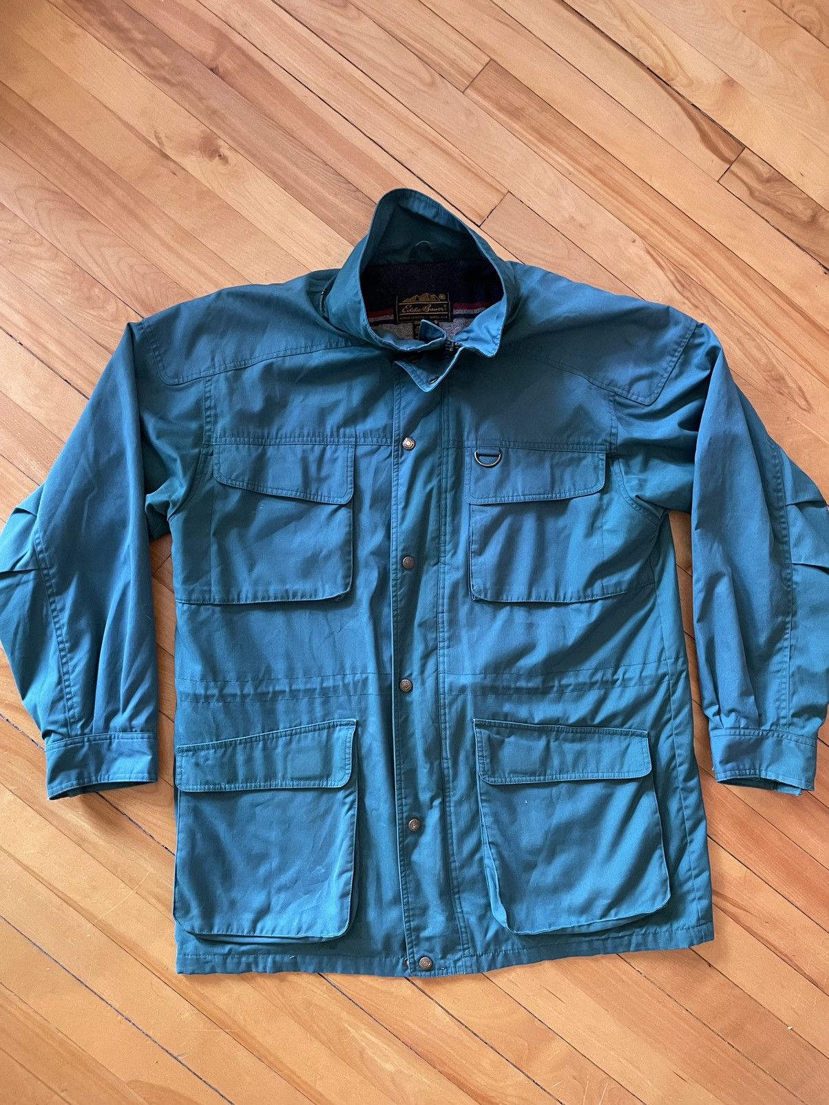 Eddie Bauer × Vintage Vintage Eddie Bauer wool line mountain parka blanketed Size US L / EU 52-54 / 3 - 2 Thumbnail