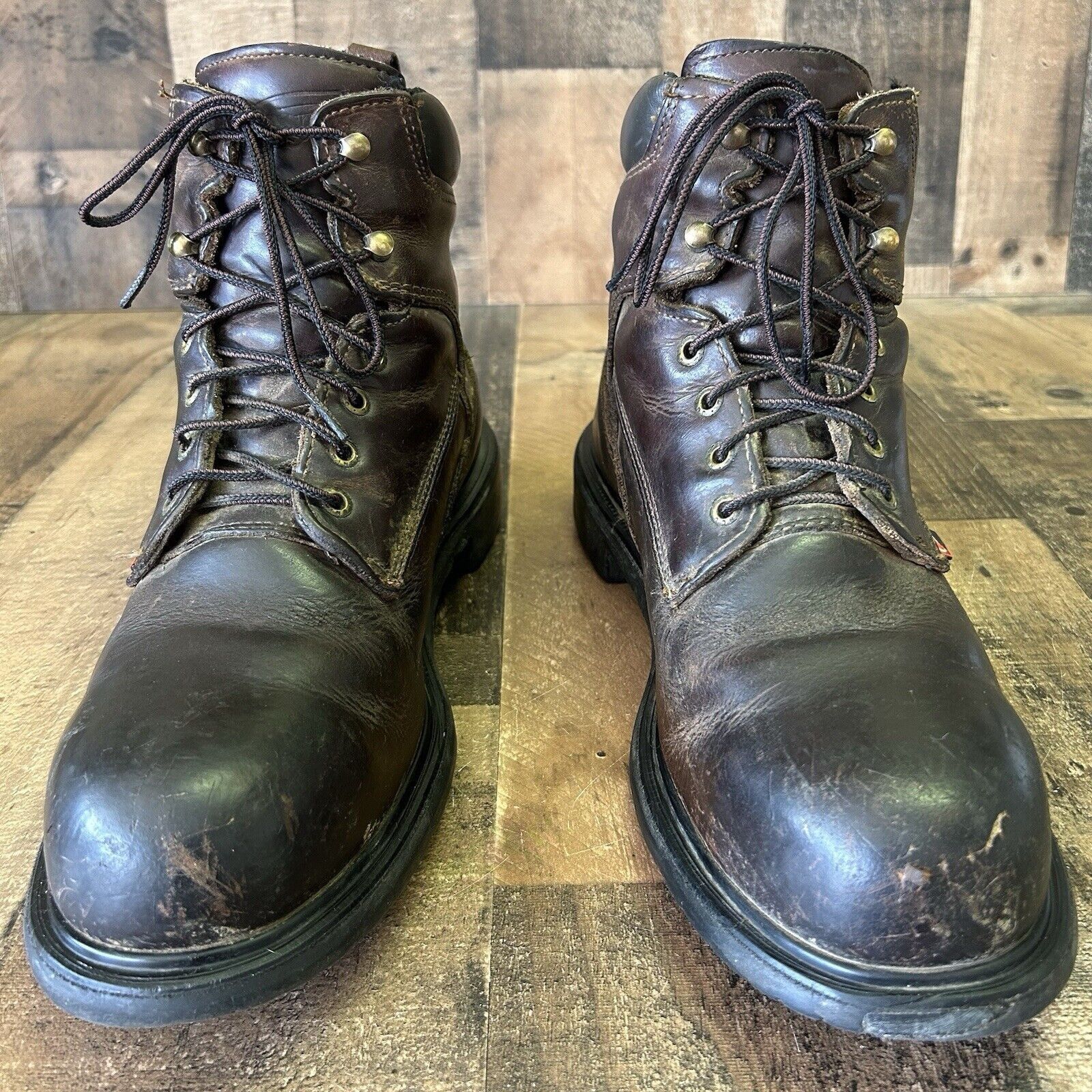 Red Wing Red Wing 4215 Steel Toe Dynaforce Work Boots Mens 11.5 D Size US 11.5 / EU 44-45 - 10 Thumbnail