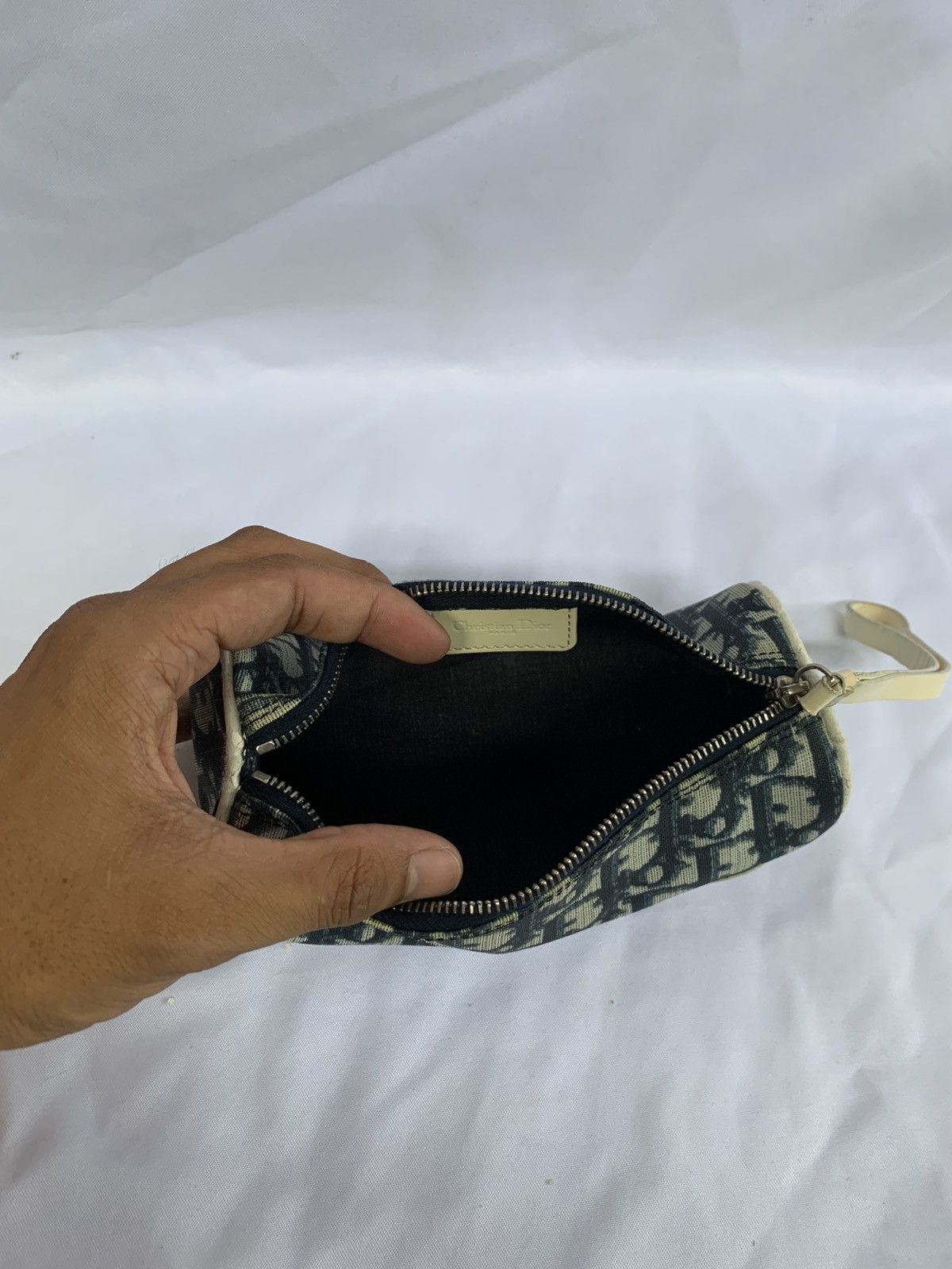 Christian Dior Monsieur × Dior × Vintage Vintage Dior Oblique Trotter Pouch Size ONE SIZE - 4 Thumbnail
