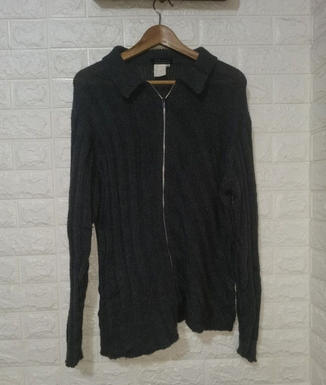 Japanese Brand × Yohji Yamamoto y's for men yohji yamamoto zipped sweater 90's Size US M / EU 48-50 / 2 - 3 Thumbnail