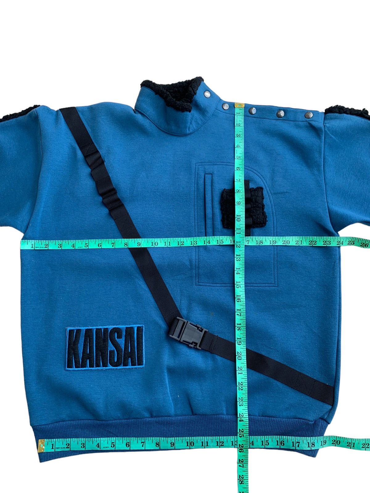 Japanese Brand × Kansai Yamamoto 🔥Vintage Kansai O2 Spell Out Sweatshirts Size US M / EU 48-50 / 2 - 15 Thumbnail