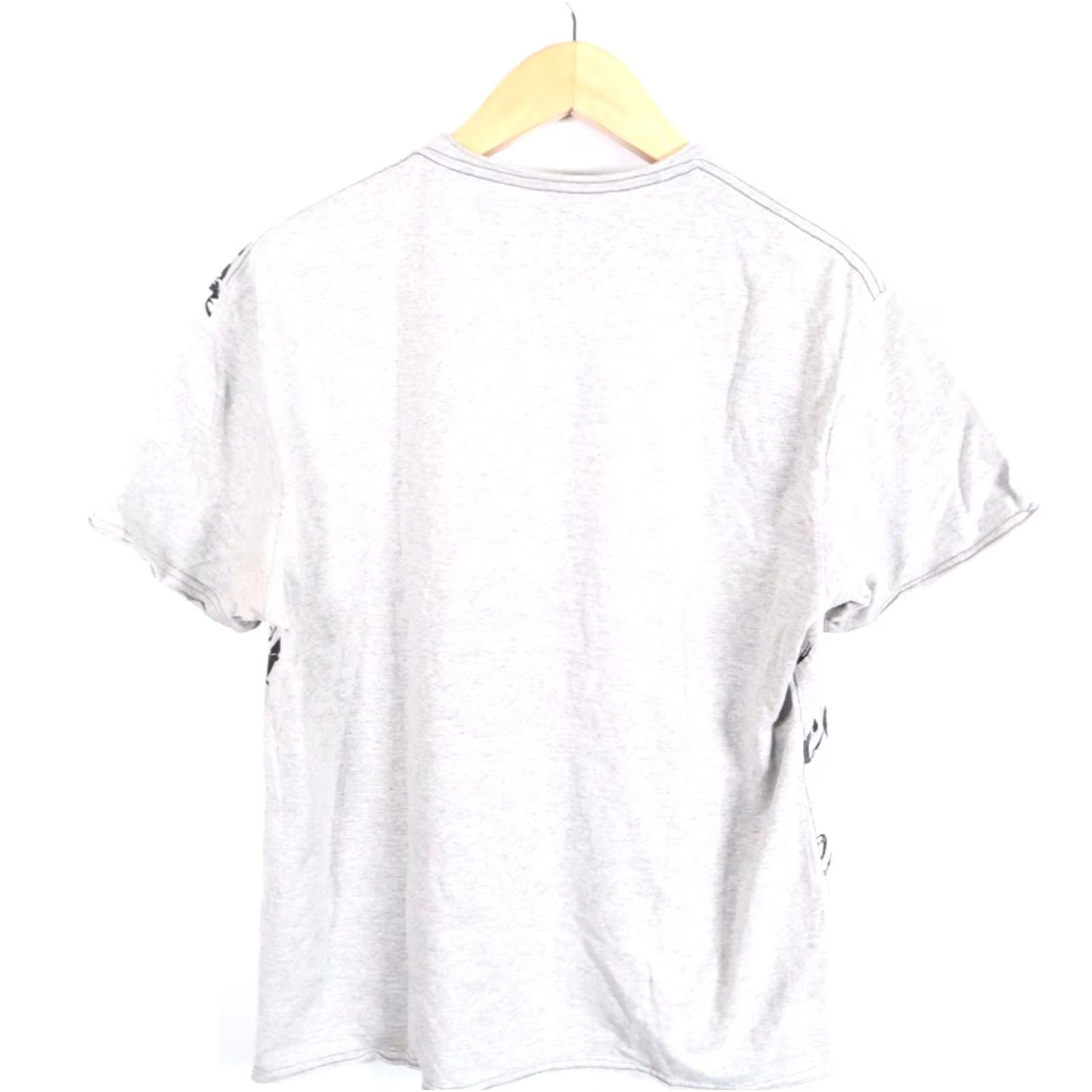 DKNY DKNY T-Shirt Men XL Gray Black New York Script Print Y2K Style MMA Tribal Size US XL / EU 56 / 4 - 2 Thumbnail