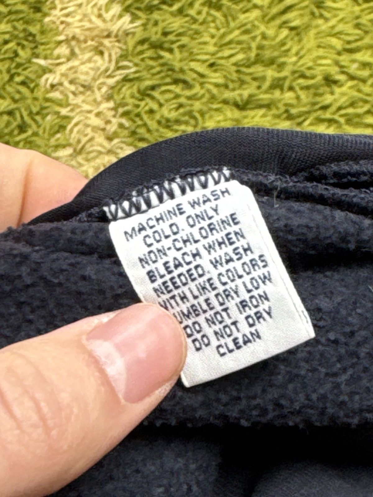 Polo Ralph Lauren × Vintage Vintage Polo Ralph Lauren Fleece Quarter Zip Large Navy Blue Size US XXL / EU 58 / 5 - 8 Thumbnail