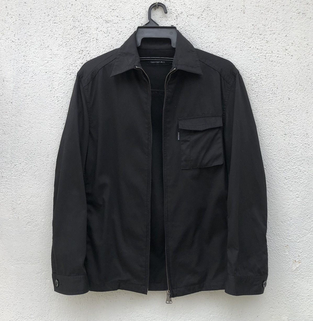 Calvin Klein Calvin Klein Jeans Men’s Black Zip Up Lights Jacket Size US XL / EU 56 / 4 - 2 Thumbnail