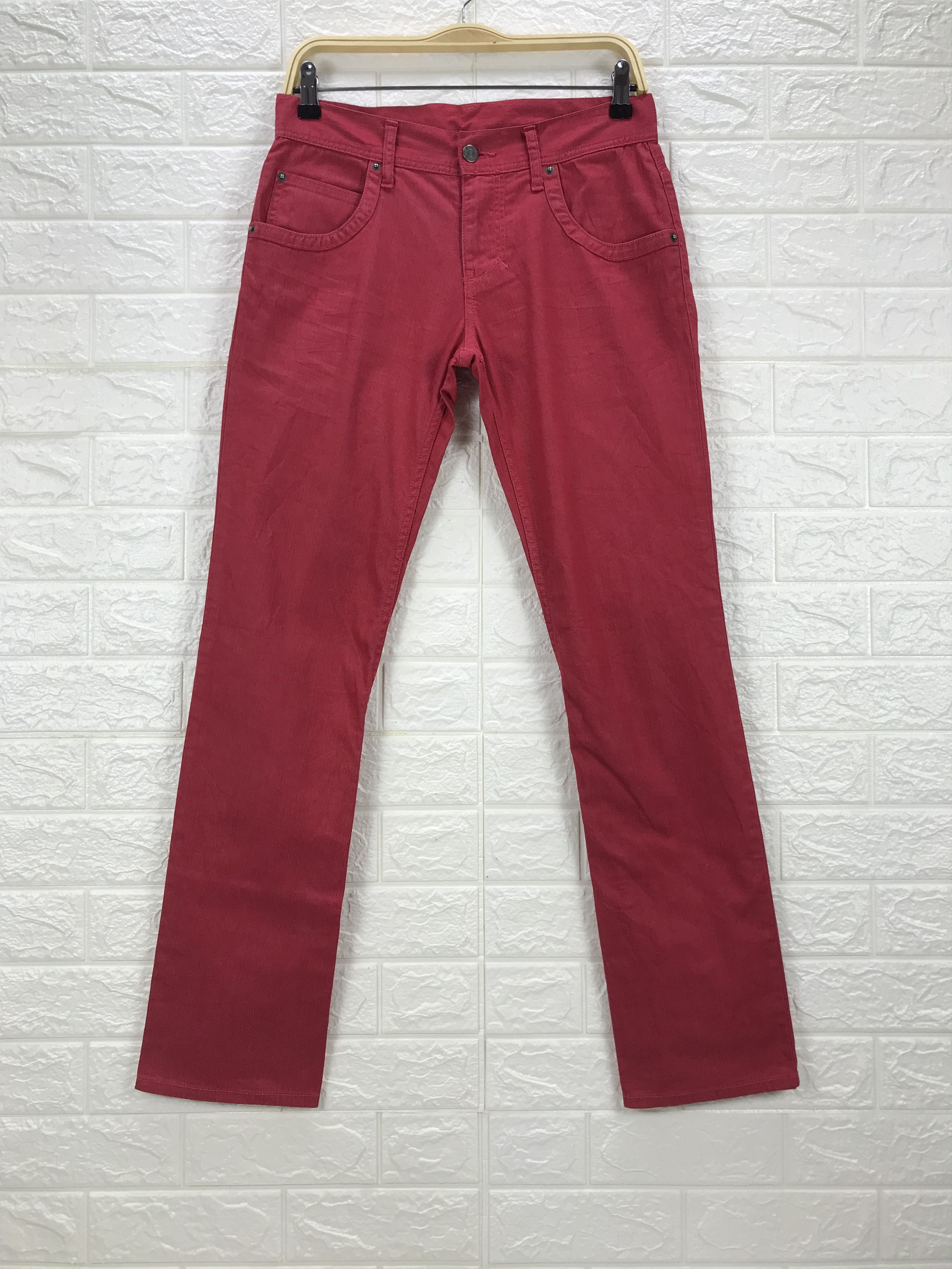 PPFM Vinateg PPFM Punk Red Pants Size US 30 / EU 46 - 1 Thumbnail