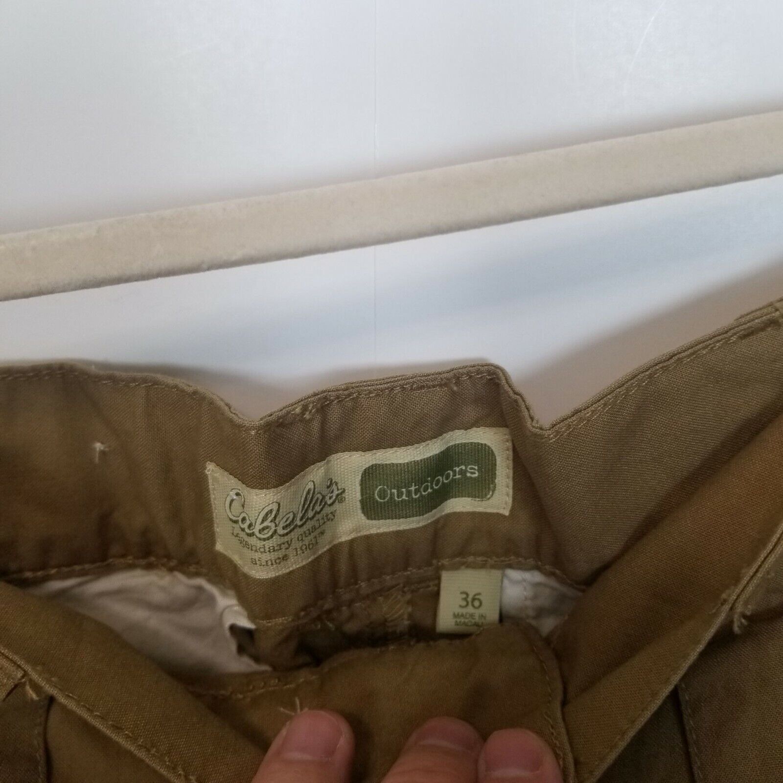 Cabelas Cabelas Mens Convertible Hiking Pants Sz 36 Gorpcore Granola Size US 36 / EU 52 - 3 Thumbnail