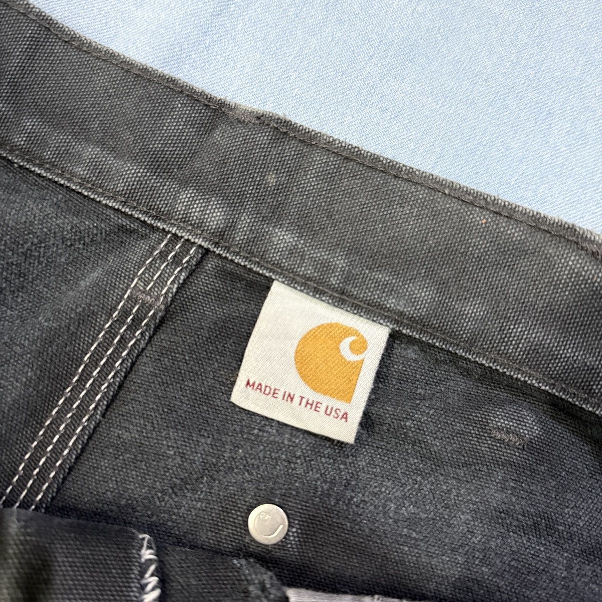 Carhartt Japanese Sashiko Carhartt Double Knee Denim Size US 32 / EU 48 - 9 Thumbnail