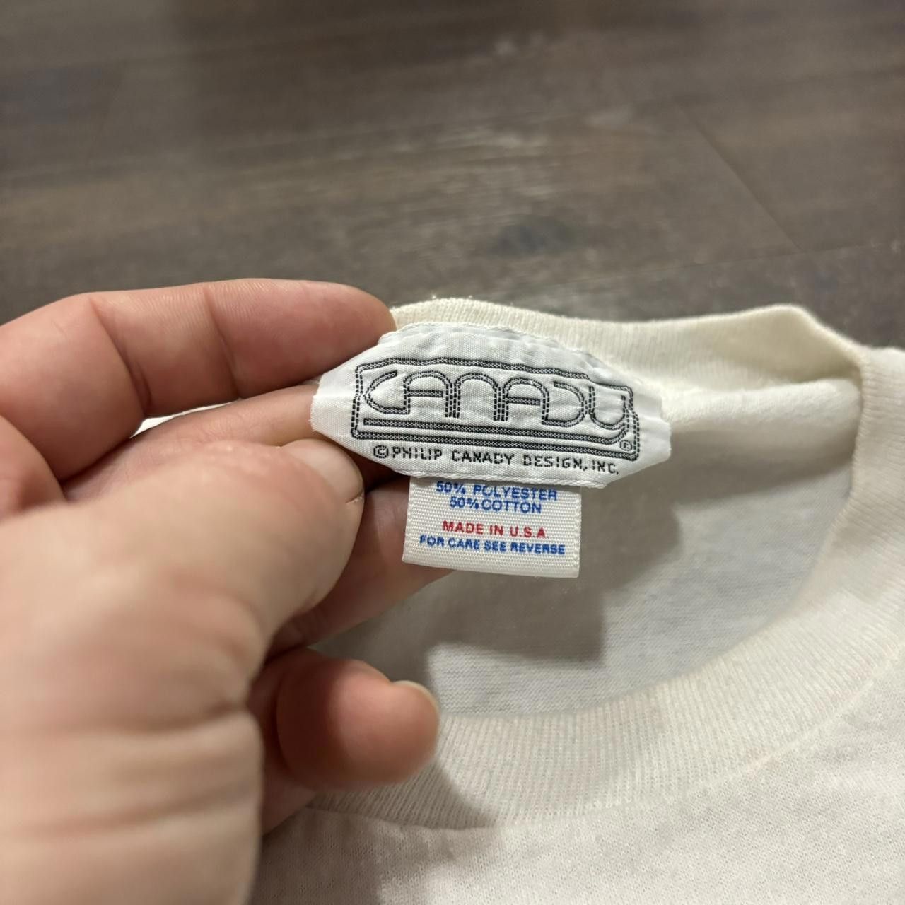 Designer vintage us open the open tennis t shirt 1985 Size US L / EU 52-54 / 3 - 6 Thumbnail