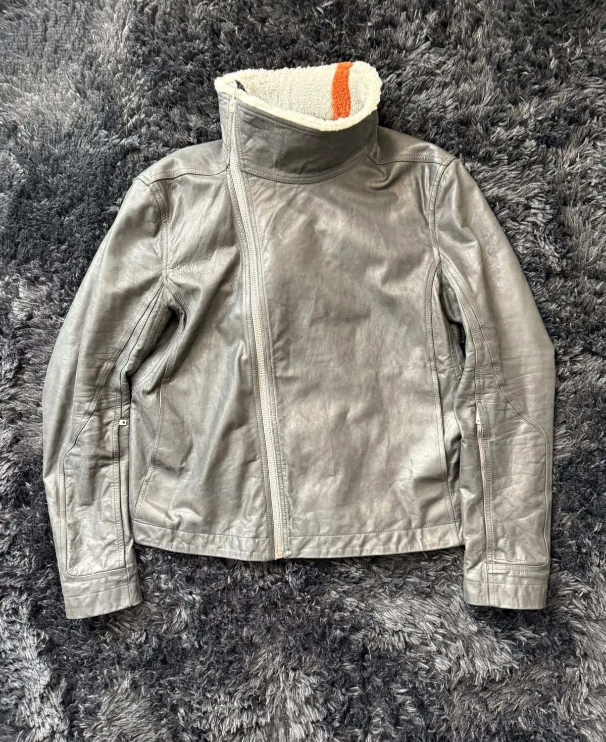 Rick Owens Bauhaus Shearling Jacket Fall 2022 Size US L / EU 52-54 / 3 - 1 Thumbnail