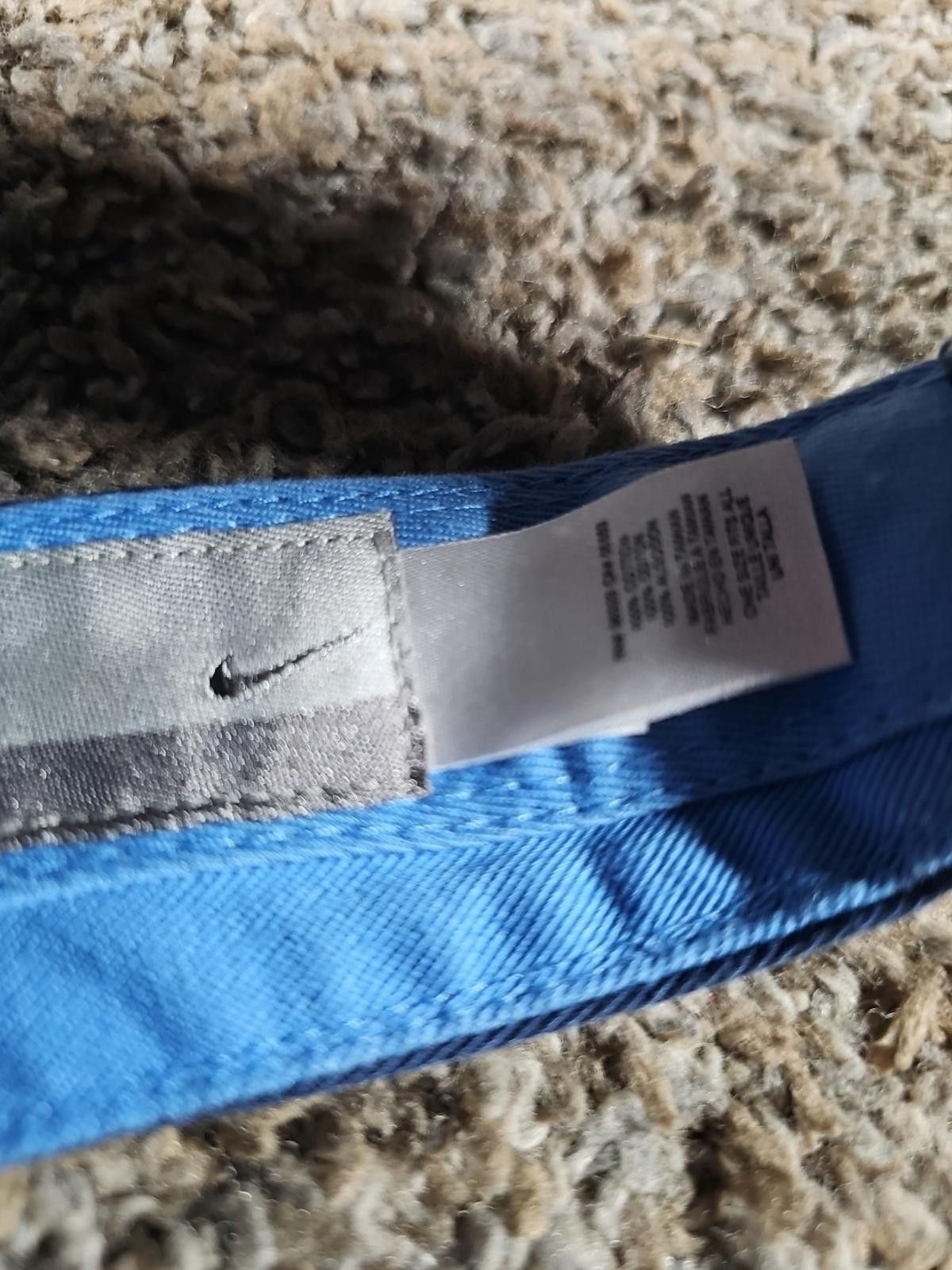 Nike Nike Blue Visor Strapback Size ONE SIZE - 3 Thumbnail