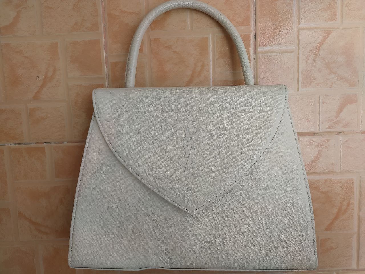 Yves Saint Laurent YVES SAINT LAURENT HANDLE BAG IN BEIGE Size ONE SIZE - 1 Thumbnail