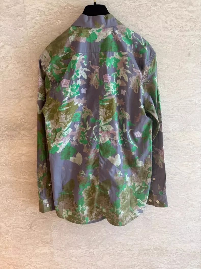 Dries Van Noten dries van noten size:34 Retro and prosperous shirt 2504-N Size US XXS / EU 40 - 7 Thumbnail