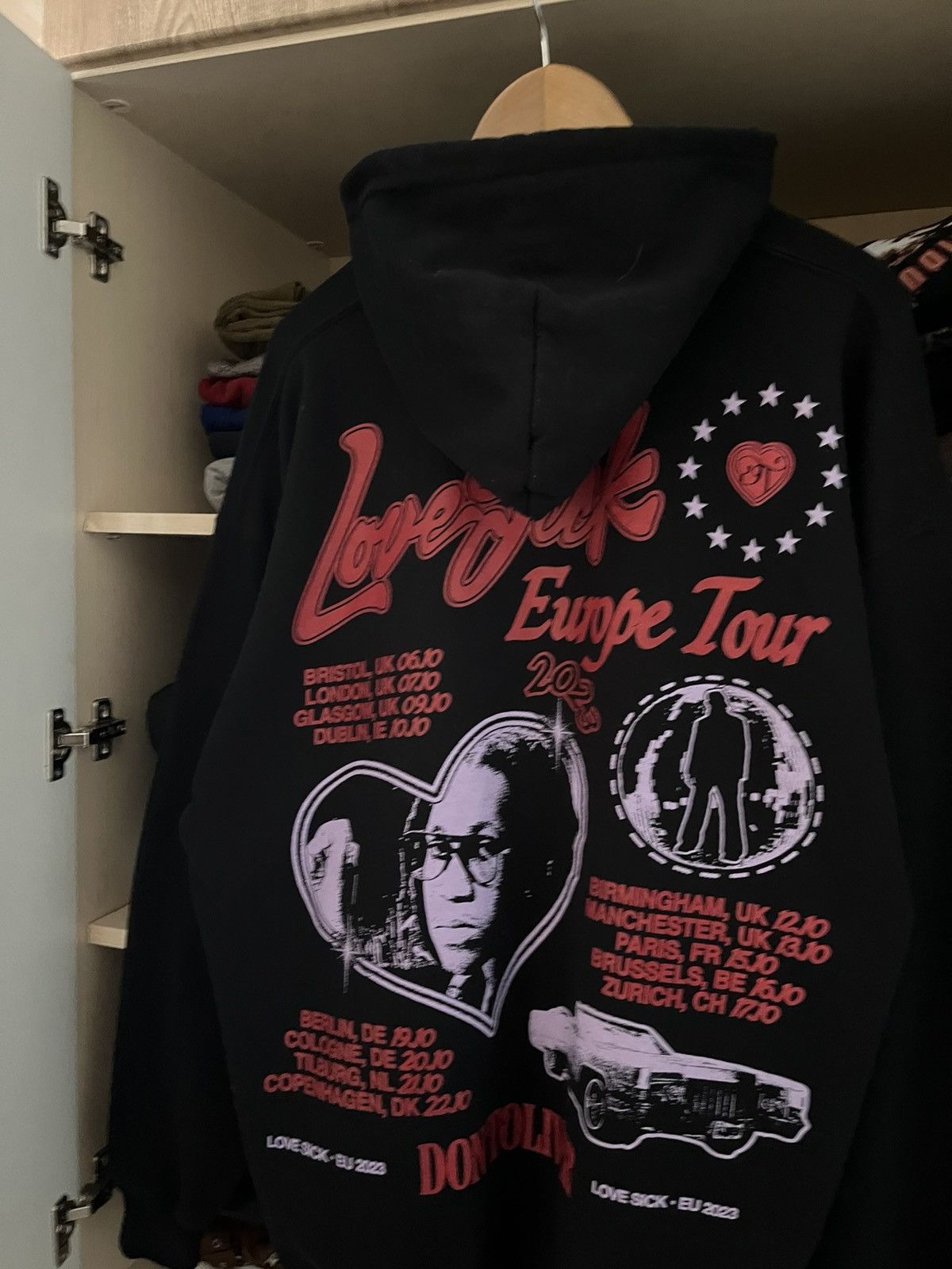 Band Tees Rare Don Toliver Love Sick Europe Tour 2023 Size US XL / EU 56 / 4 - 3 Thumbnail