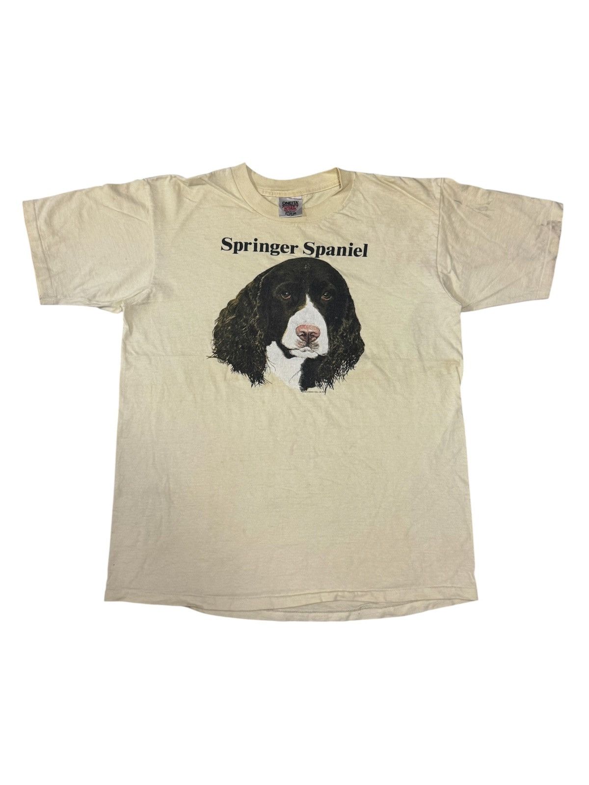 Vintage VINTAGE 80s SPRINGER SPANIEL Size US XL / EU 56 / 4 - 1 Thumbnail