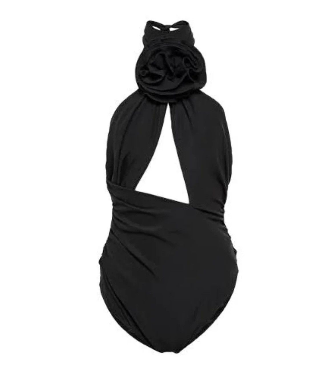 Magda Butrym MAGDA BUTRYM cut-out flower-detail Halterneck Bodysuit Size XS / US 0-2 / IT 36-38 - 1 Thumbnail