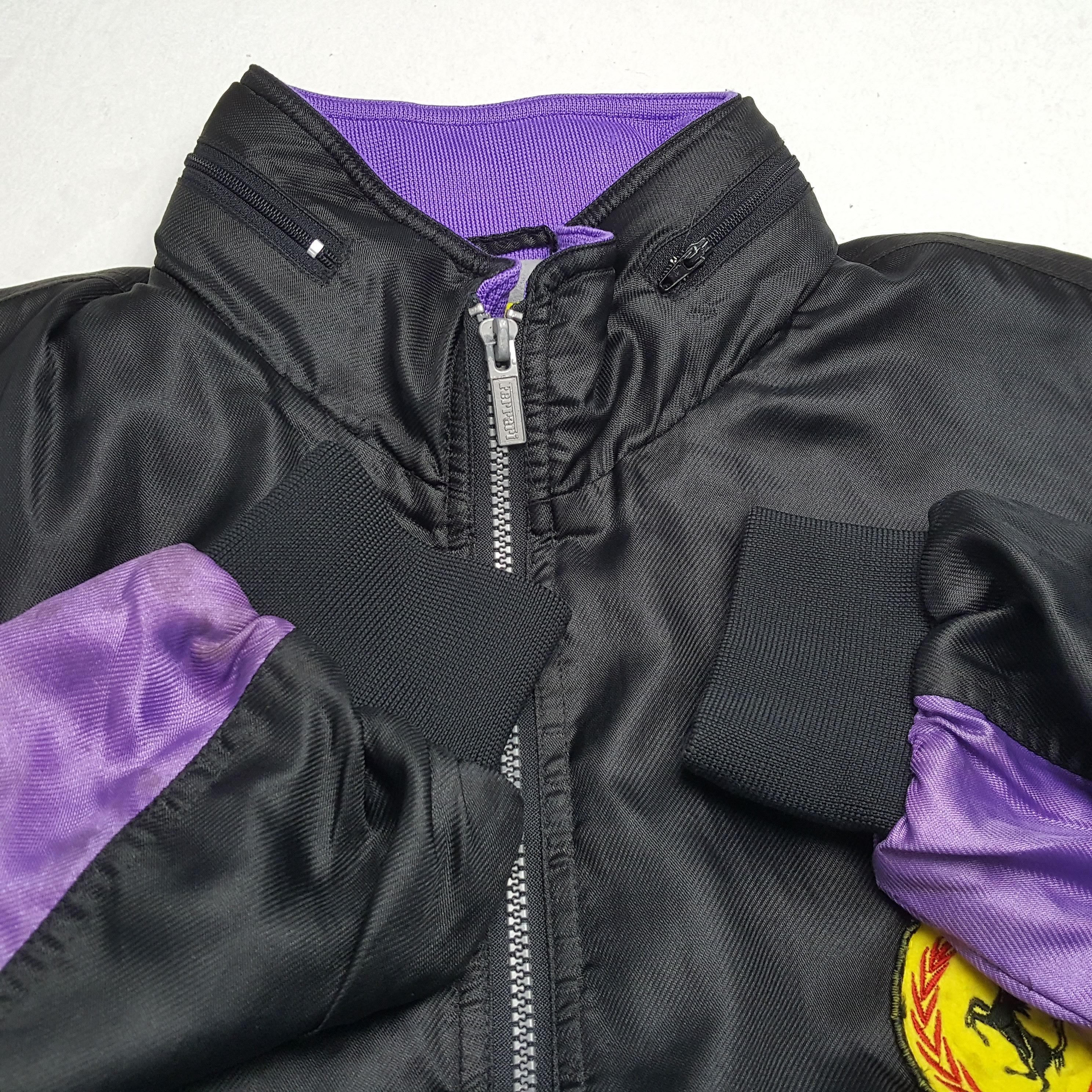 Ferrari × Vintage FERRARI F1 Racing Style Motorsport Crew Jacket Size US XXL / EU 58 / 5 - 8 Thumbnail