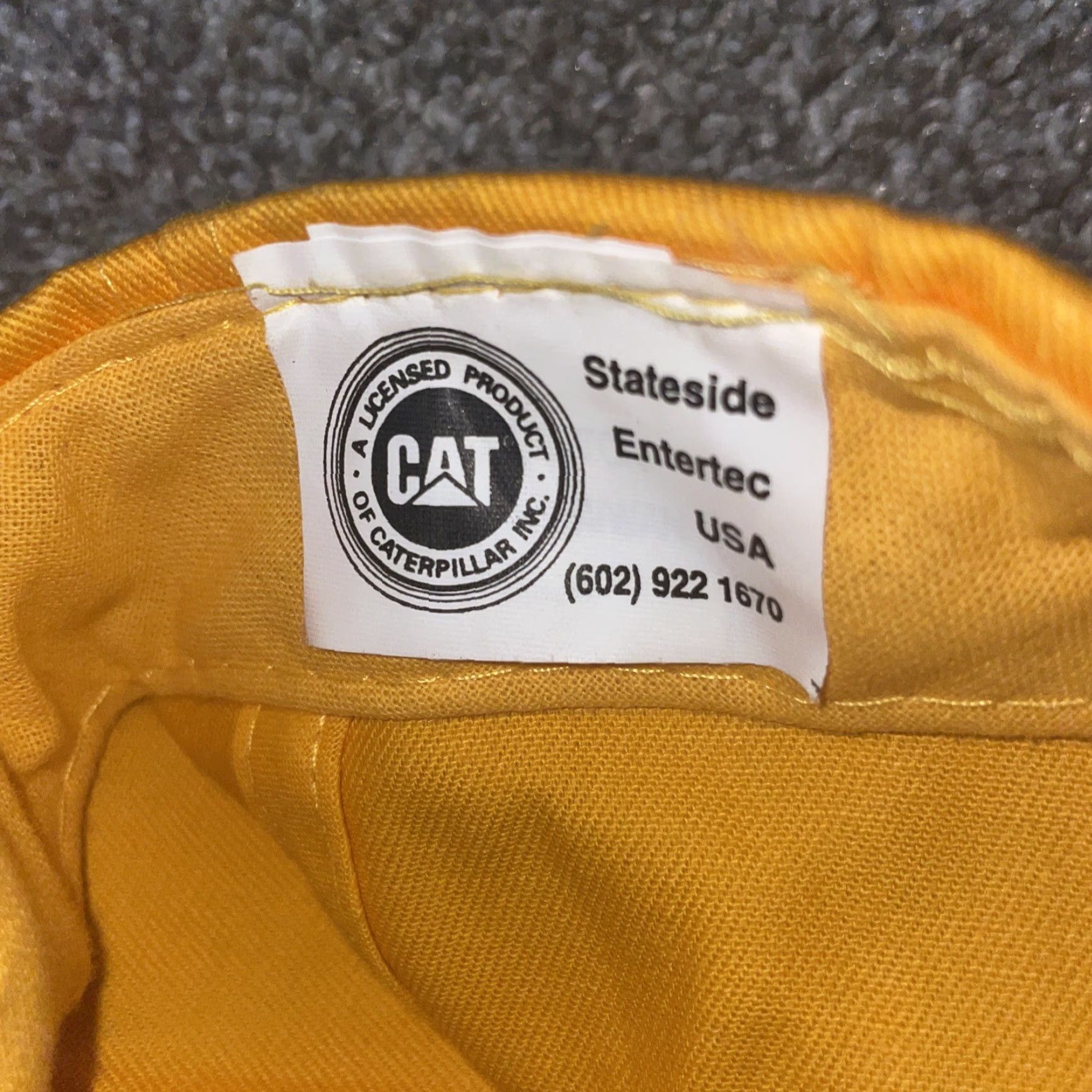 Vintage Empire Cat Yellow Embroidered Snap Back Hat Men One Size Cat Empire Yellow Embroidered Snap Back Hat Size ONE SIZE - 5 Thumbnail