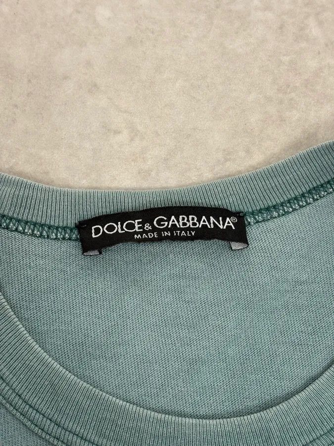 Dolce & Gabbana 2000s Dolce & Gabbana 3 Dogs Khaki T-Shirt Size US XS / EU 42 / 0 - 10 Thumbnail