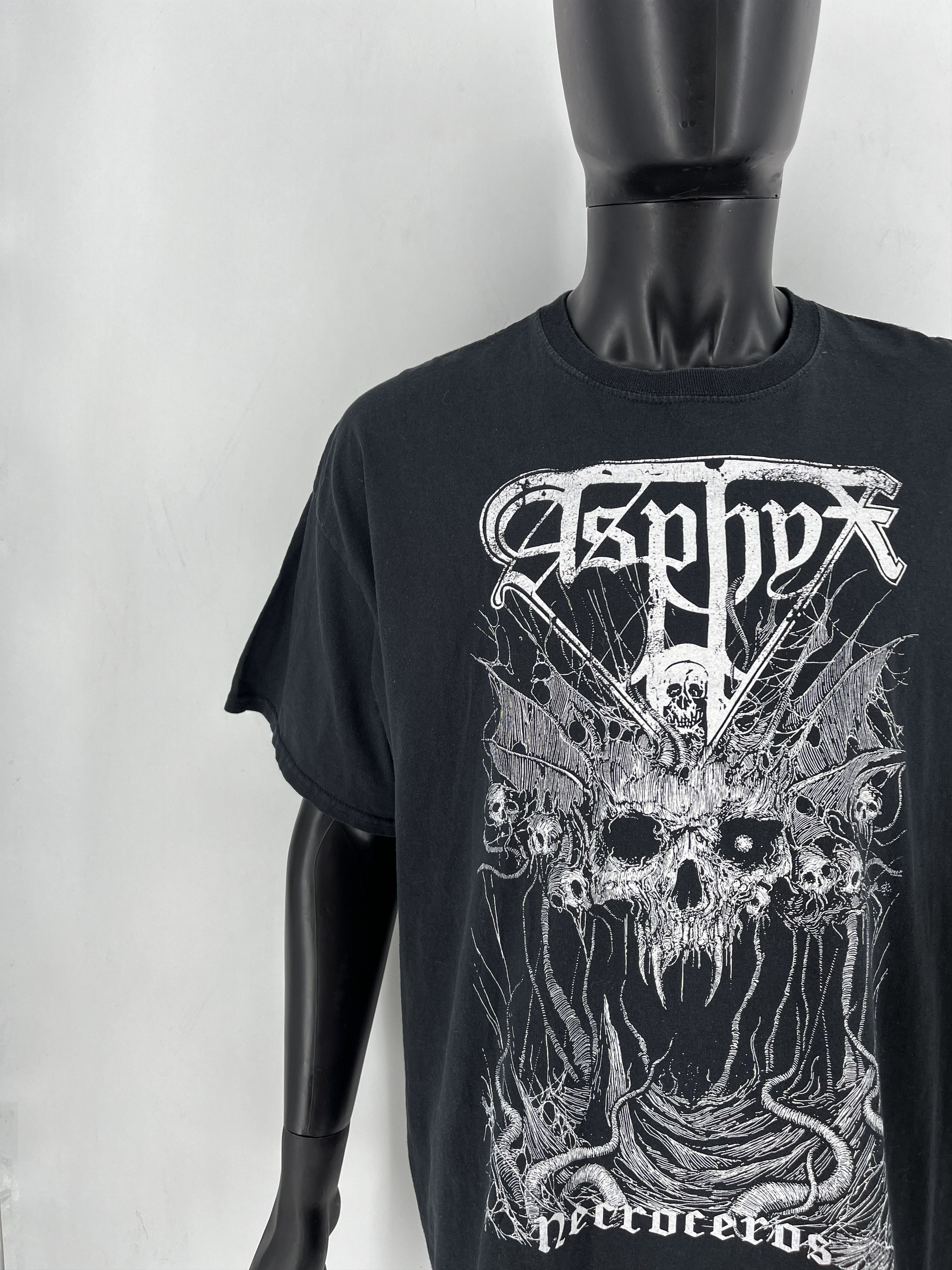 Band Tees Asphyx Crush the Cenotaph Death Metal Tee Size US M / EU 48-50 / 2 - 6 Thumbnail