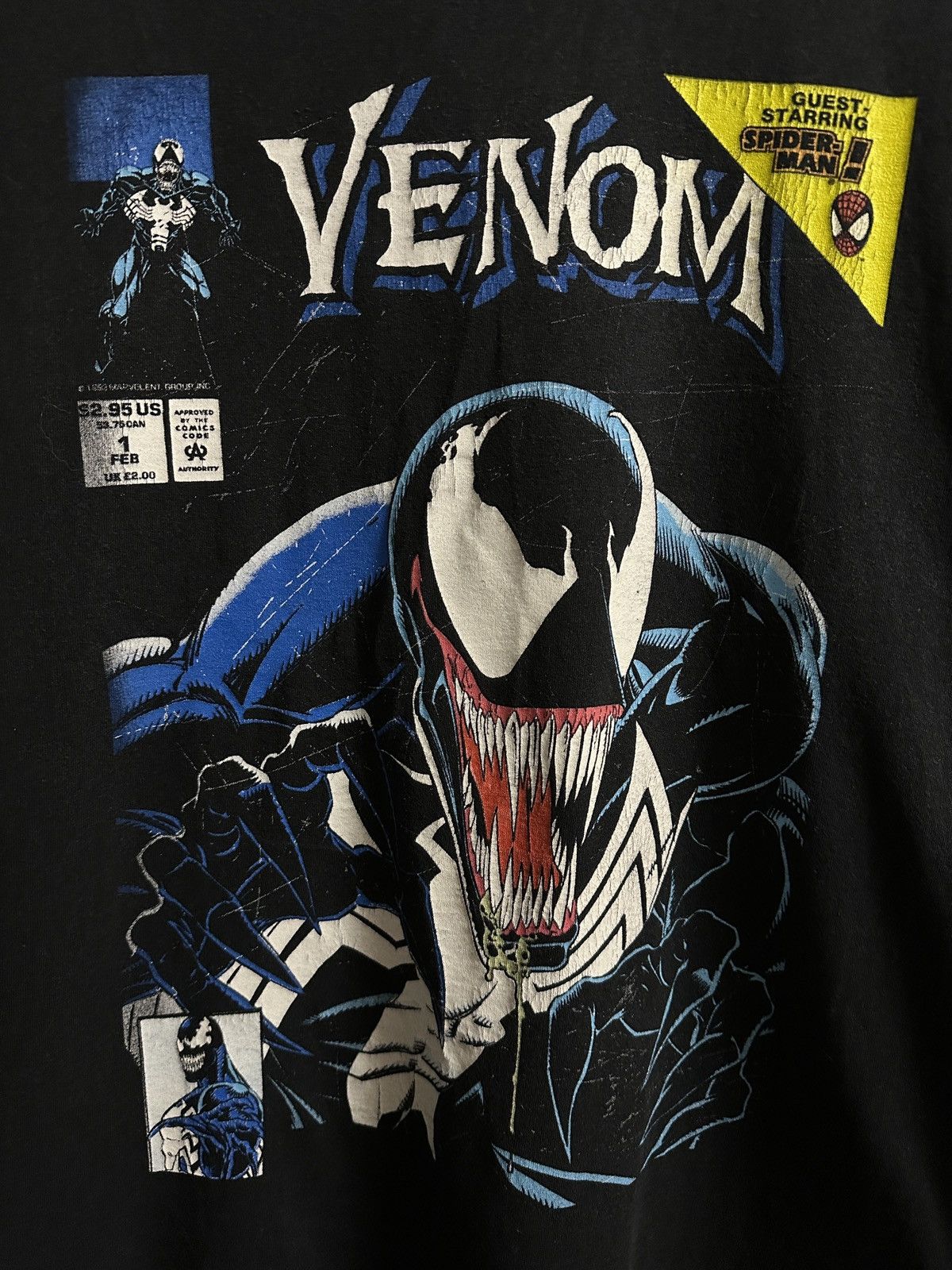 Marvel Comics Rare Vintage T-Shirt Venom The Marvel Comics Size US XXL / EU 58 / 5 - 2 Thumbnail