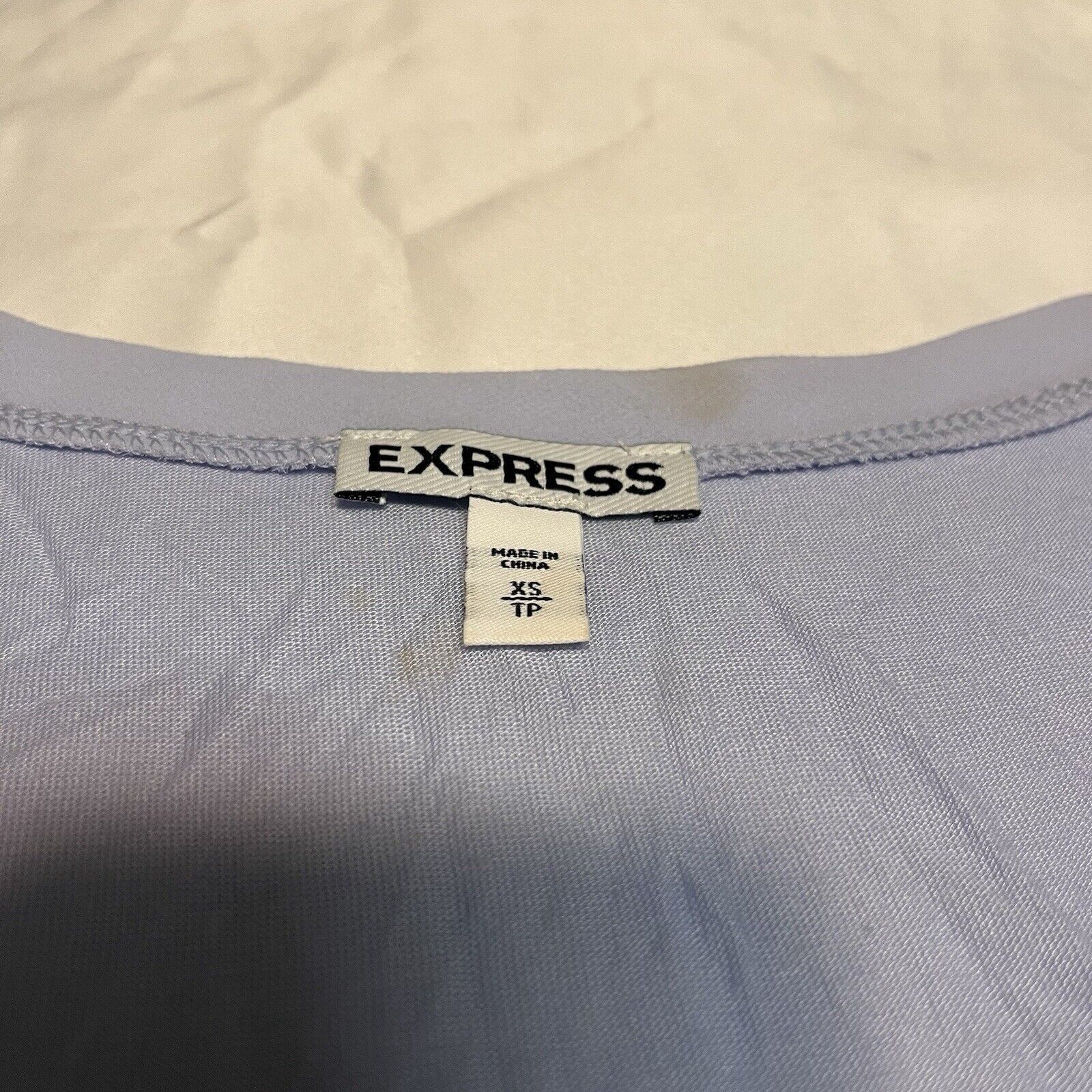 Express Express White Sequin Scoop Neck Tank Top Size XS / US 0-2 / IT 36-38 - 2 Thumbnail