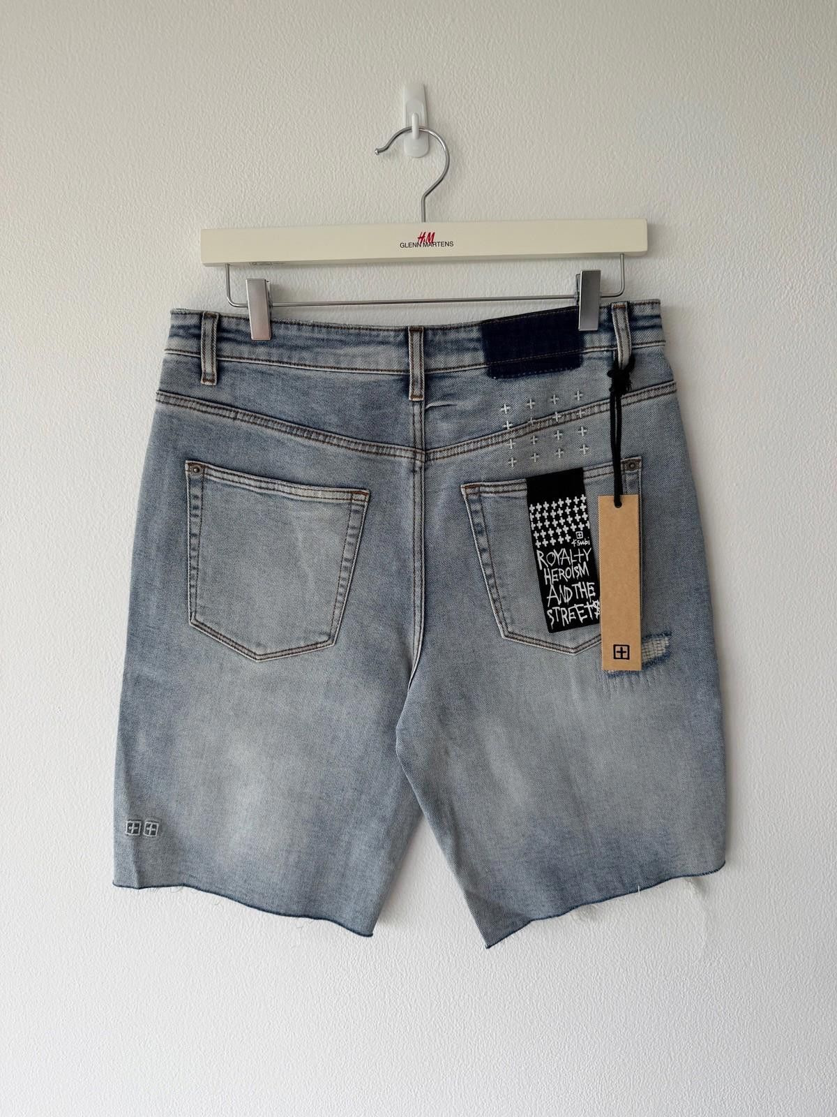 Ksubi new Ksubi mens denim shorts wolf short ghosted blue 32 Size US 32 / EU 48 - 5 Thumbnail