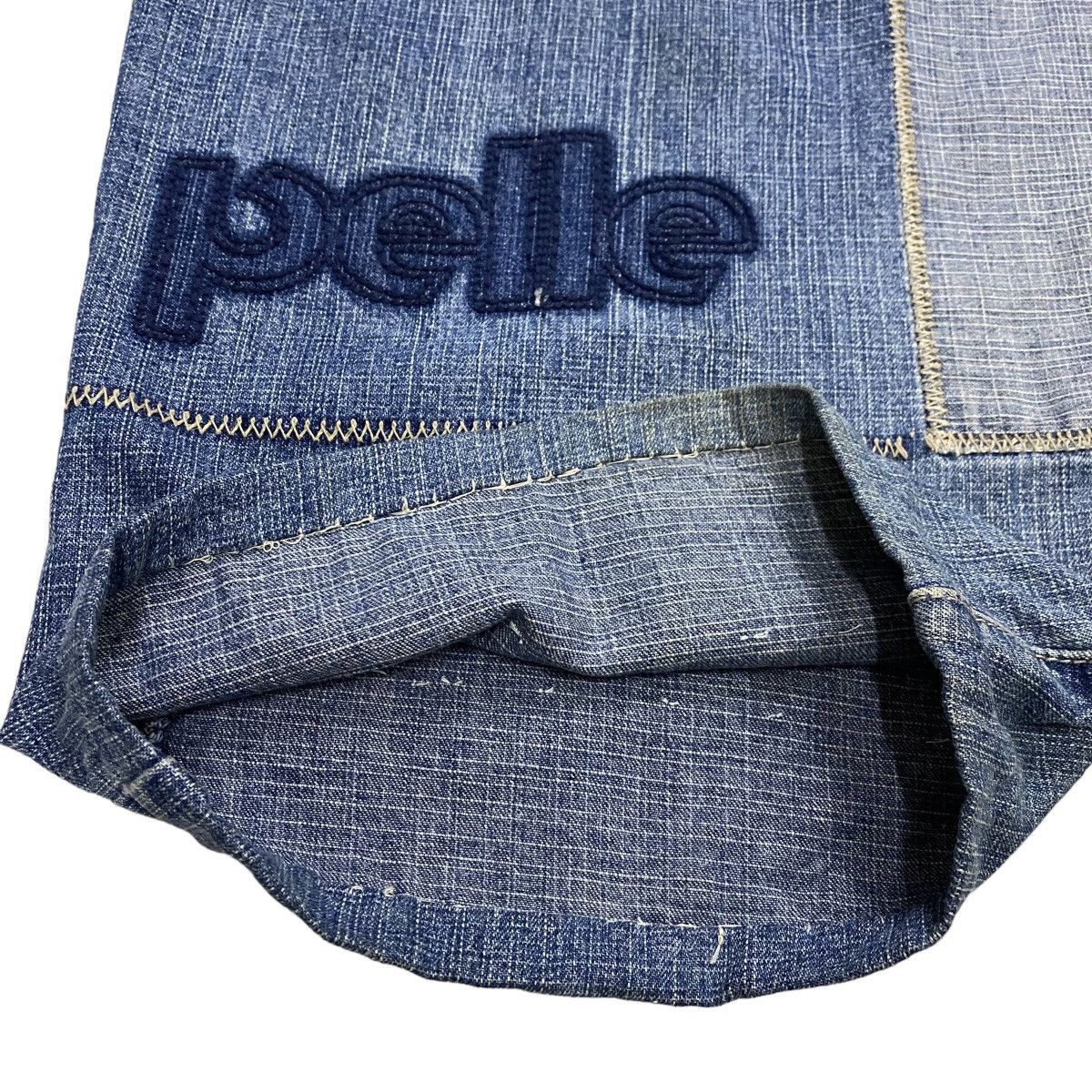Pelle Pelle × Vintage Pelle Pelle patchwork distressed denim Size US 34 / EU 50 - 11 Thumbnail