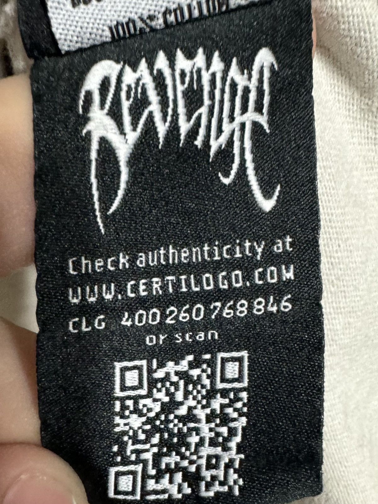Revenge Cement Save Me tee Size US L / EU 52-54 / 3 - 5 Thumbnail