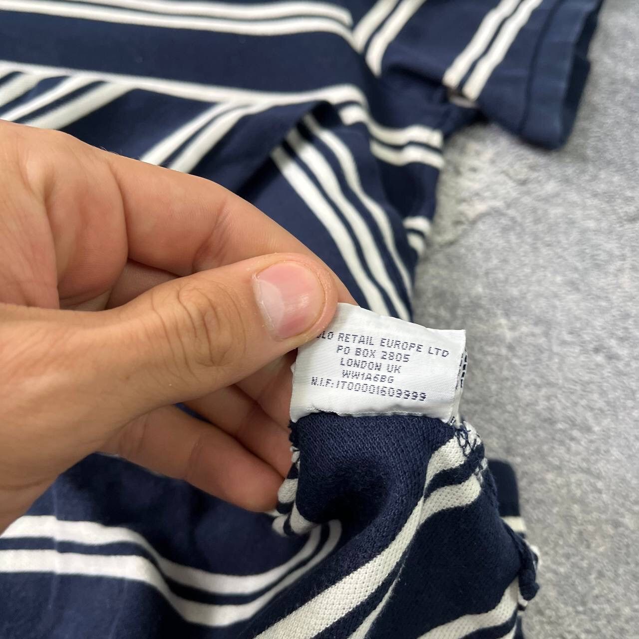 Polo Ralph Lauren Vintage Y2k Polo Ralph Lauren striped designer polo tee Size US L / EU 52-54 / 3 - 2 Thumbnail