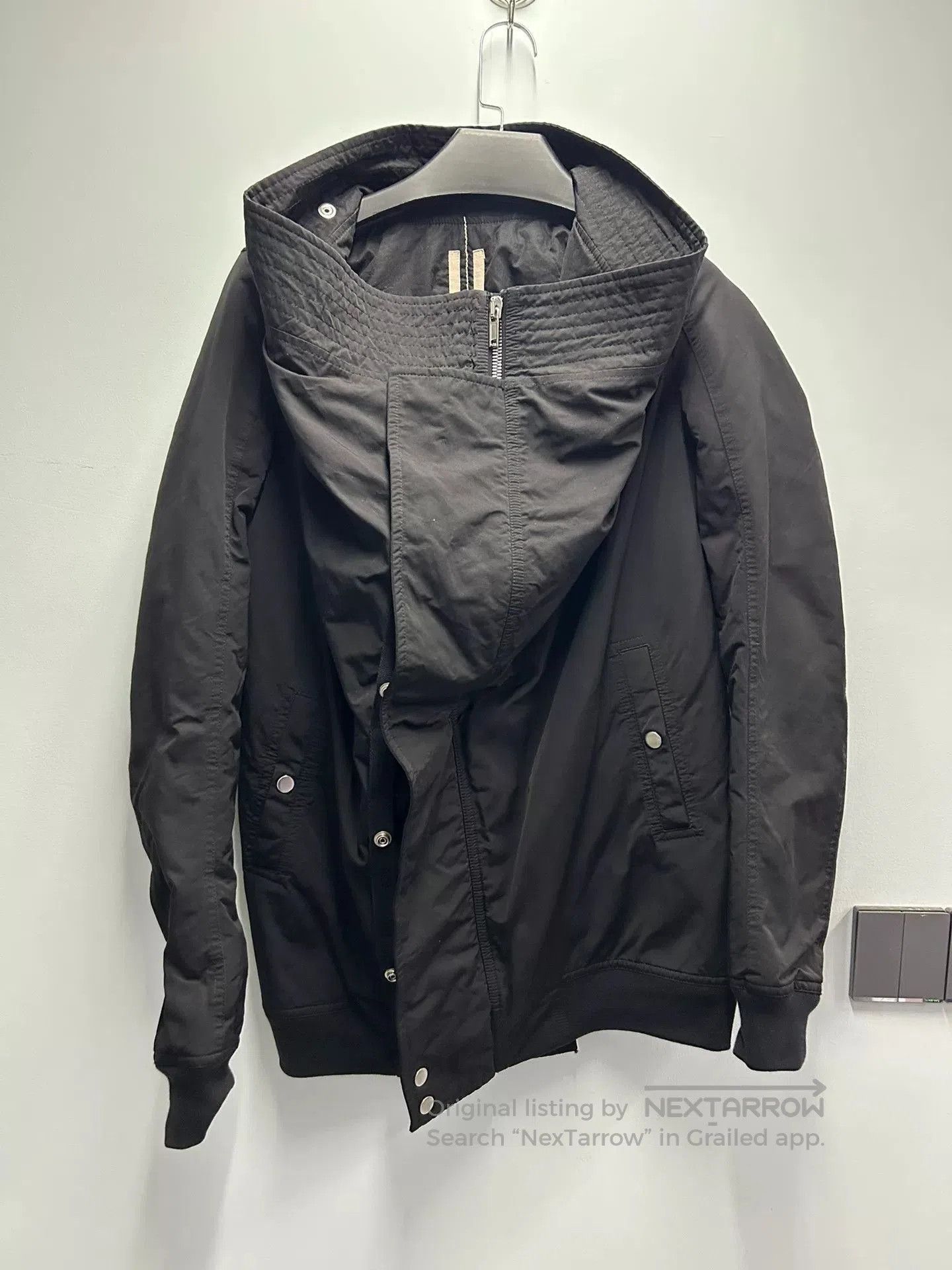 Rick Owens Rick Owens Women's Irregular Cotton Coat. Size XS / US 0-2 / IT 36-38 - 1 Thumbnail