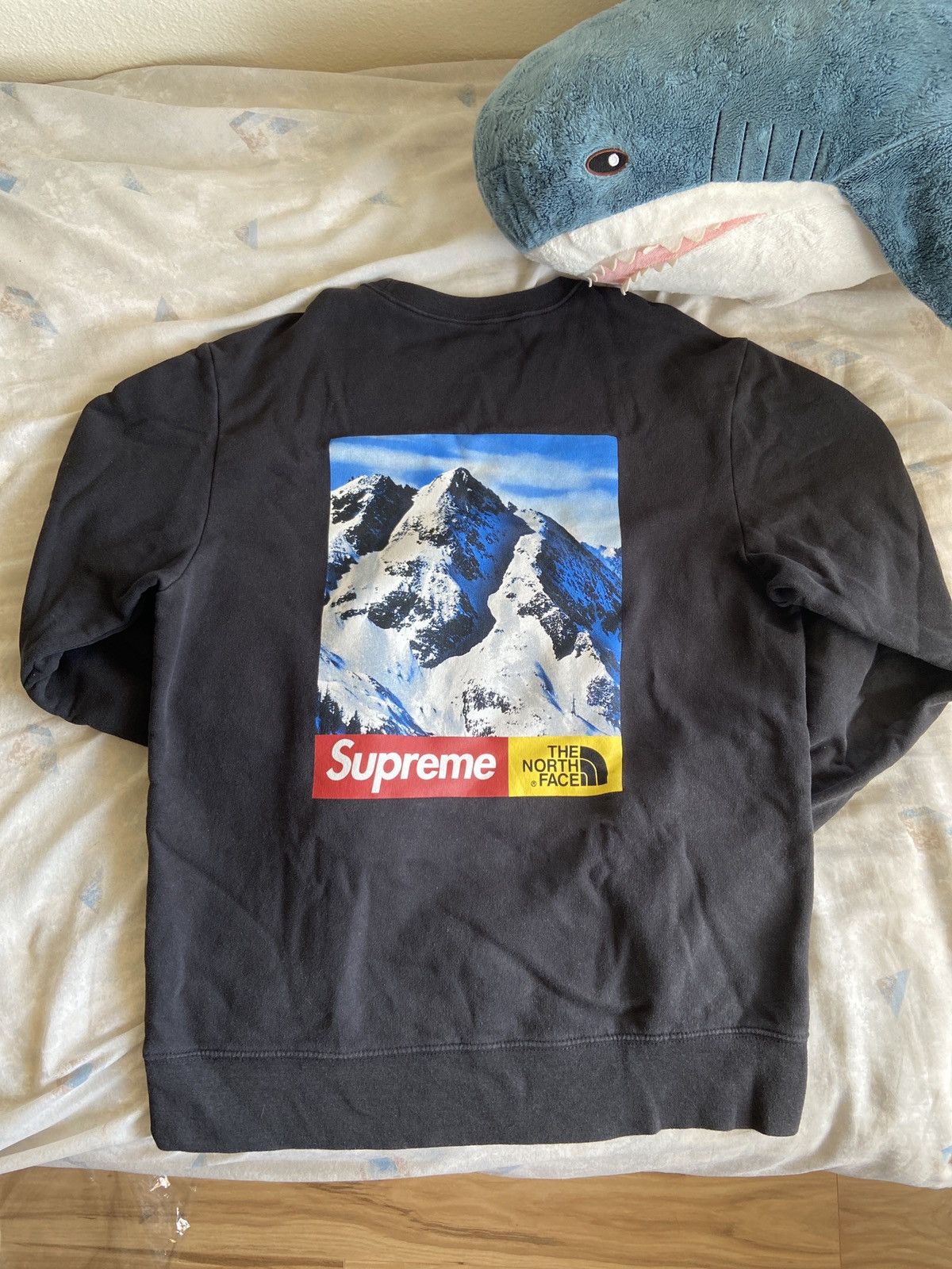 crewneckマルチ supreme&tnf fleece
