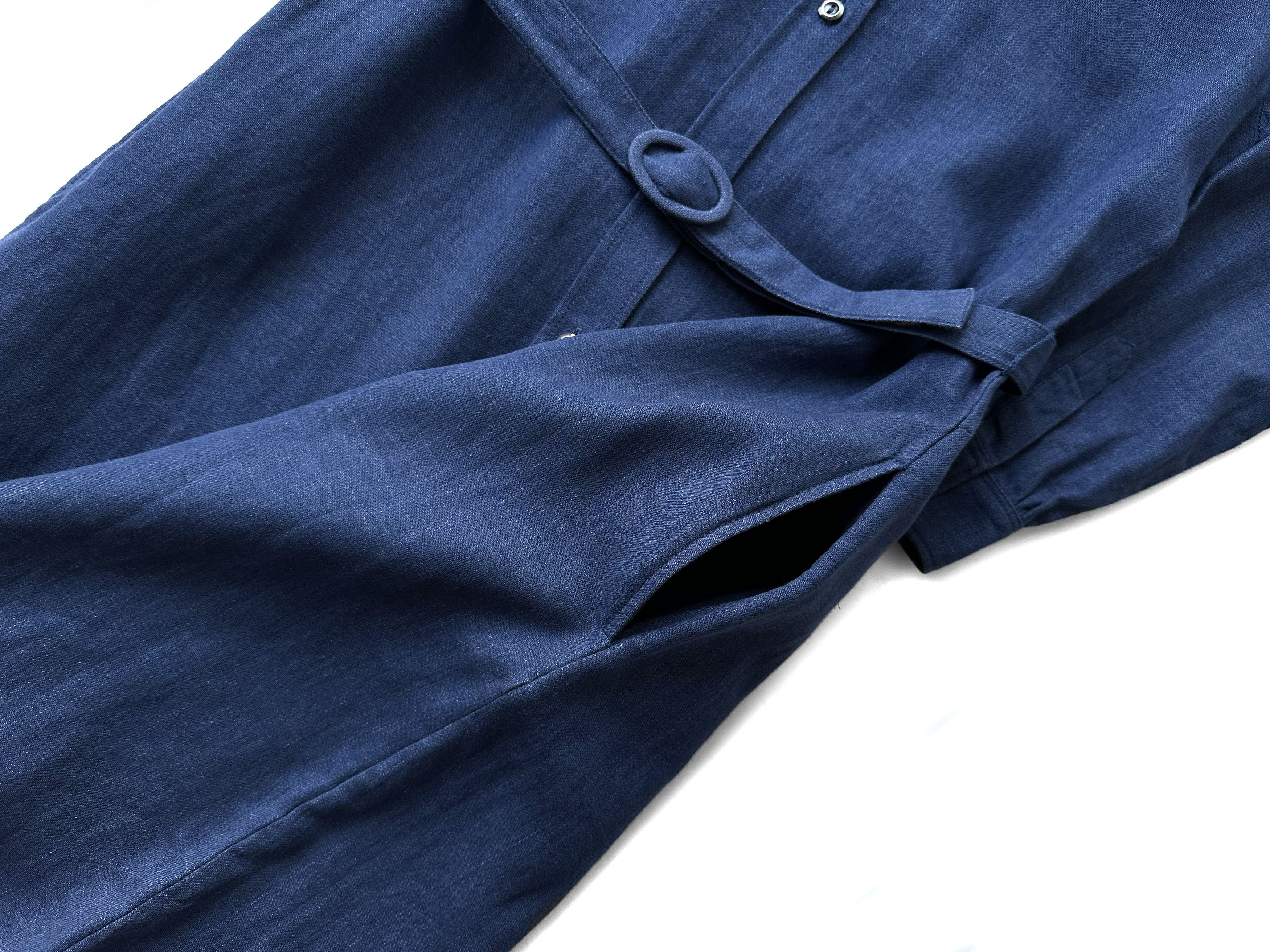 A.P.C. A.P.C. blue belted dress Size XS / US 0-2 / IT 36-38 - 6 Thumbnail