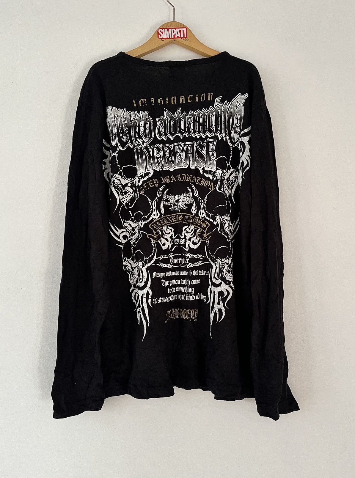 Japanese Brand Y2K Japanese The Breakers Poem Skull Big Logo Size US M / EU 48-50 / 2 - 3 Thumbnail